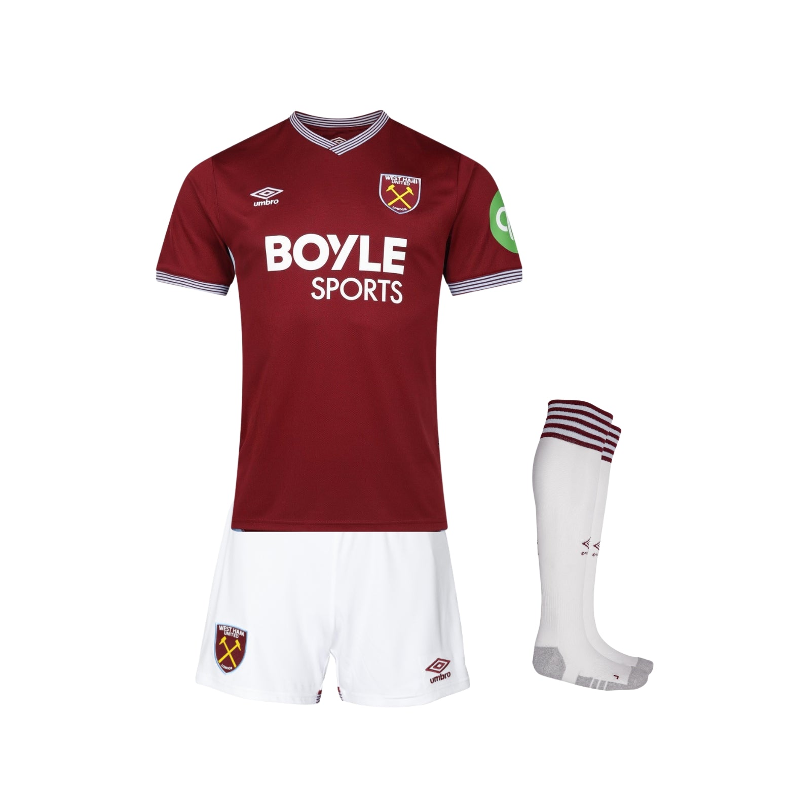 Kit - West Ham United Domicile 25/26 - Vue de face