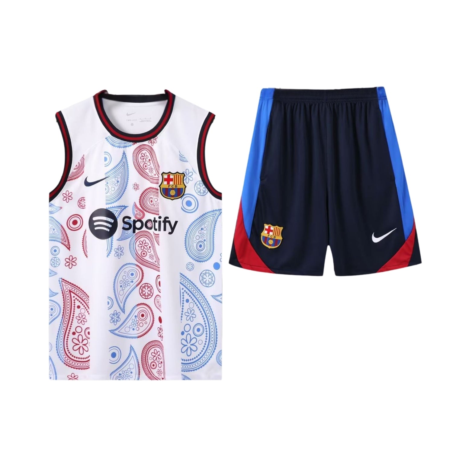 Barcelone 25/26 - Équipement de Entraînement - Manches Cava - Vue de face