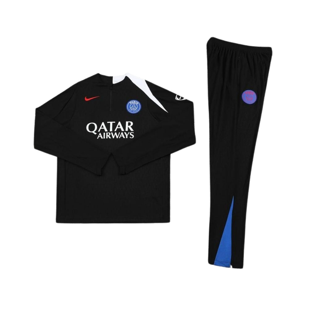 PSG 25/26 - Survêtement - 1/2 Zip - Détail