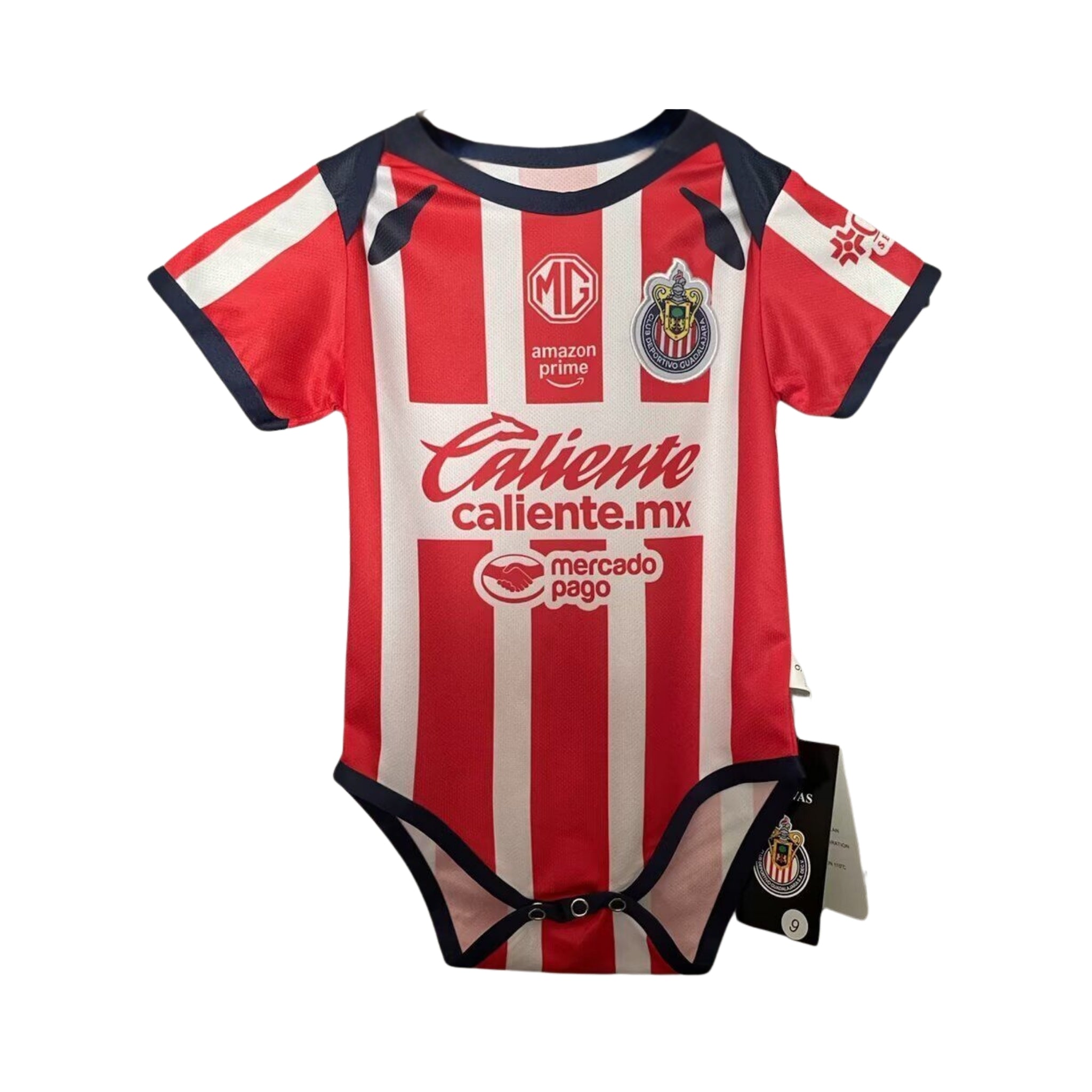 Body Bébé C.D. Guadalajara Chivas Domicile 24/25 - Vue de face