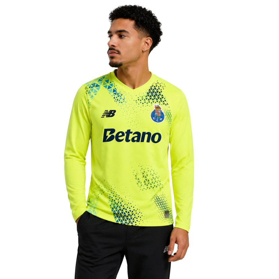 Porto Gardiens de But 26/27 - Manches Longues - Jaune Fluo