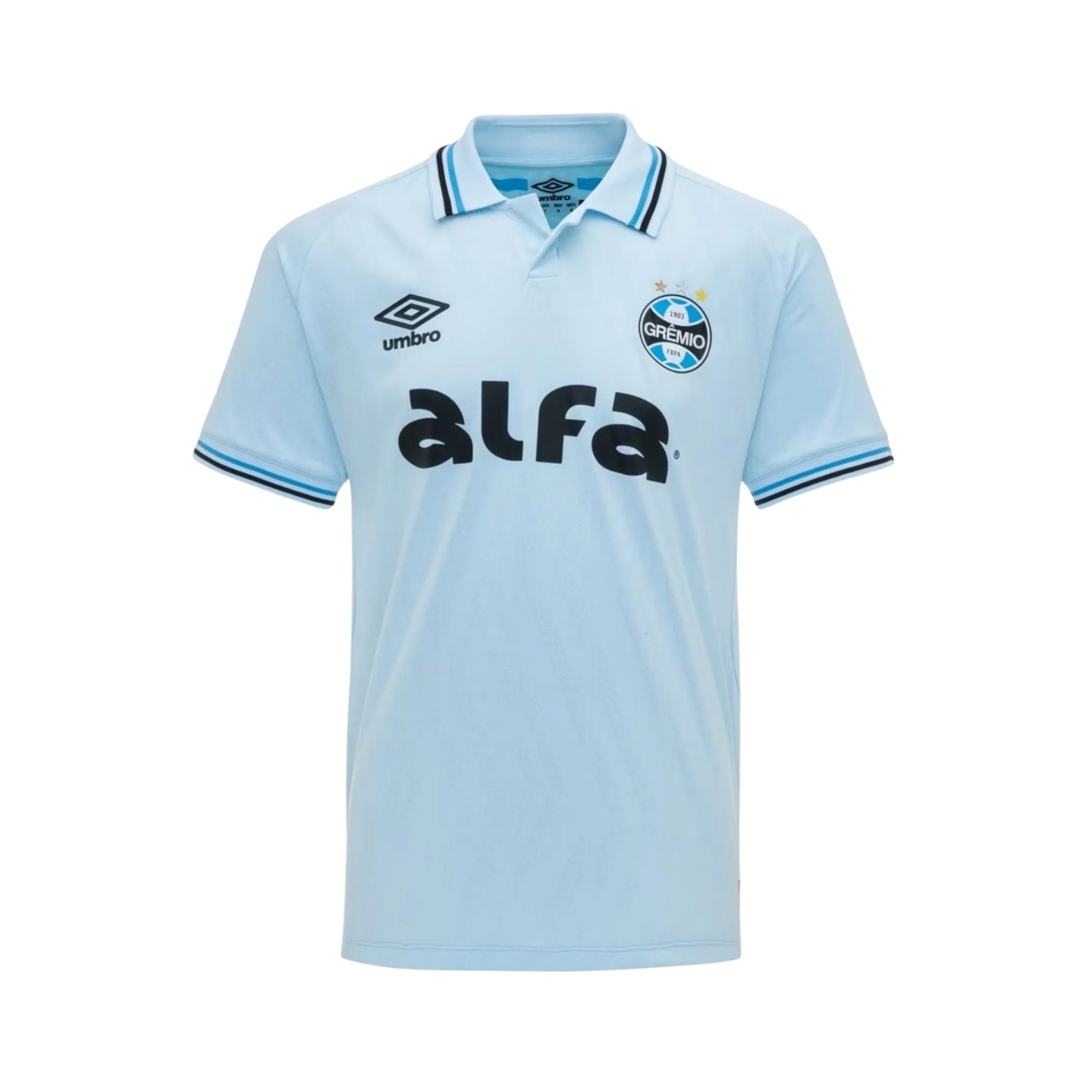 Grêmio Extérieur 25/26 - Tous les Sponsors - Vue de face
