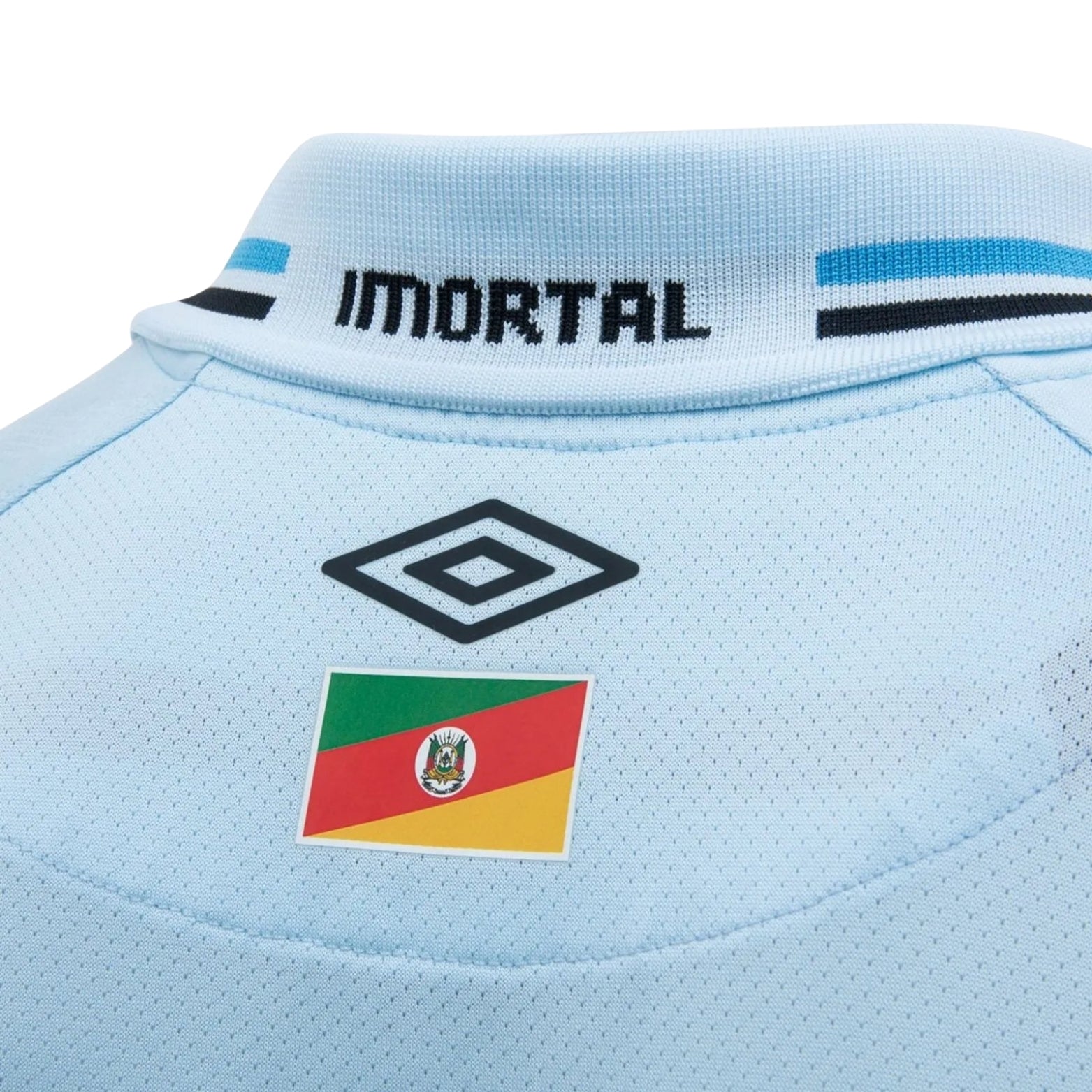 Grêmio Extérieur 25/26 - Tous les Sponsors - Vue rapprochée