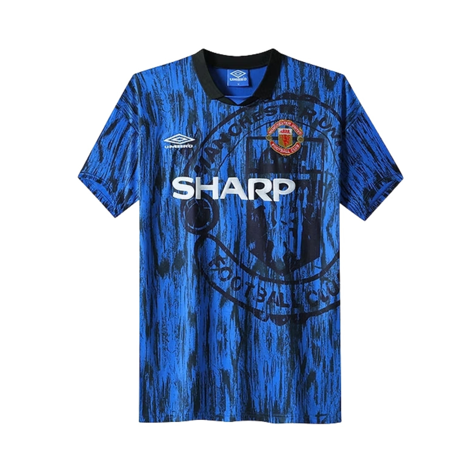 Manchester United Extérieur 92/93 - Vue de face