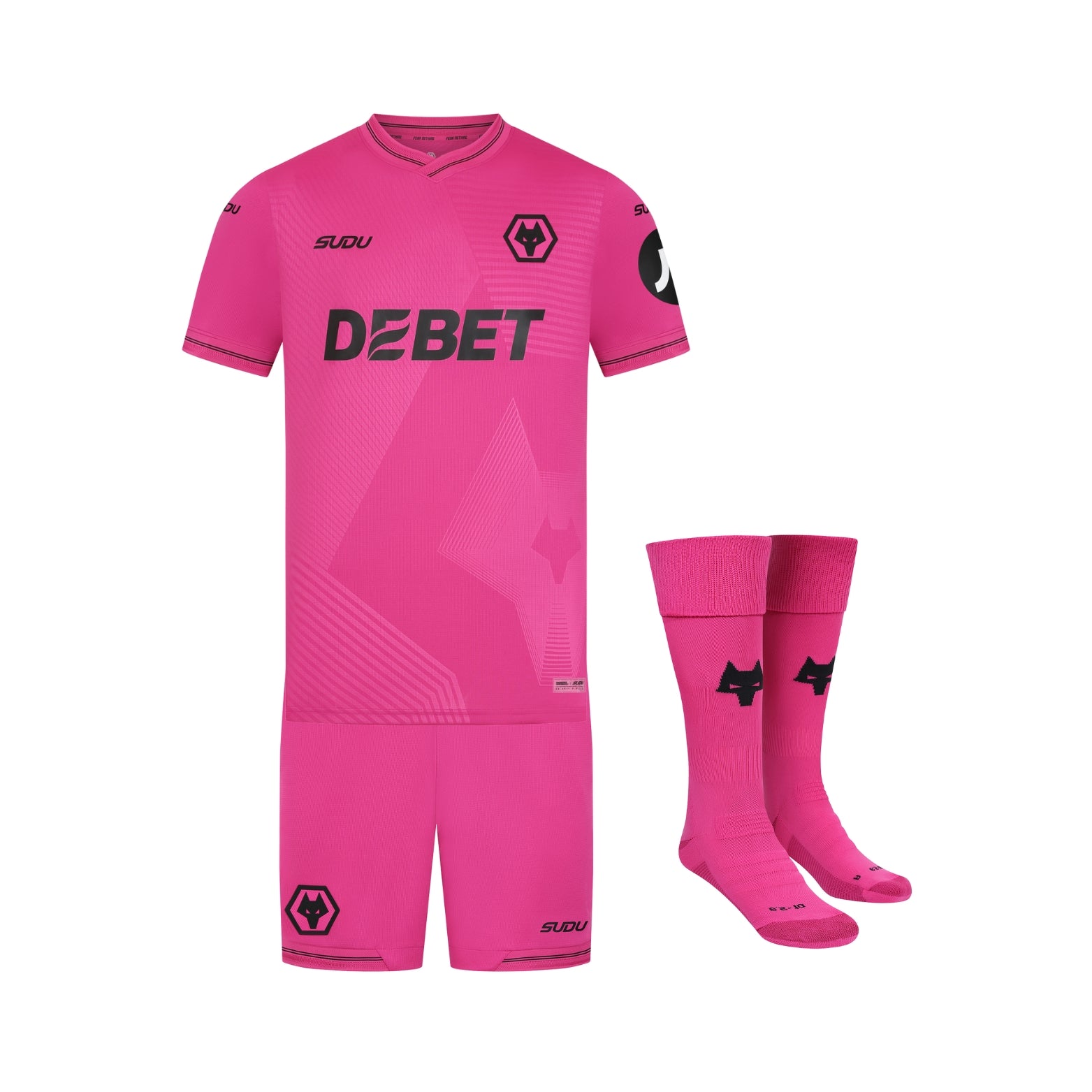 Kit - Wolves Gardiens de But 25/26 - Vue de face