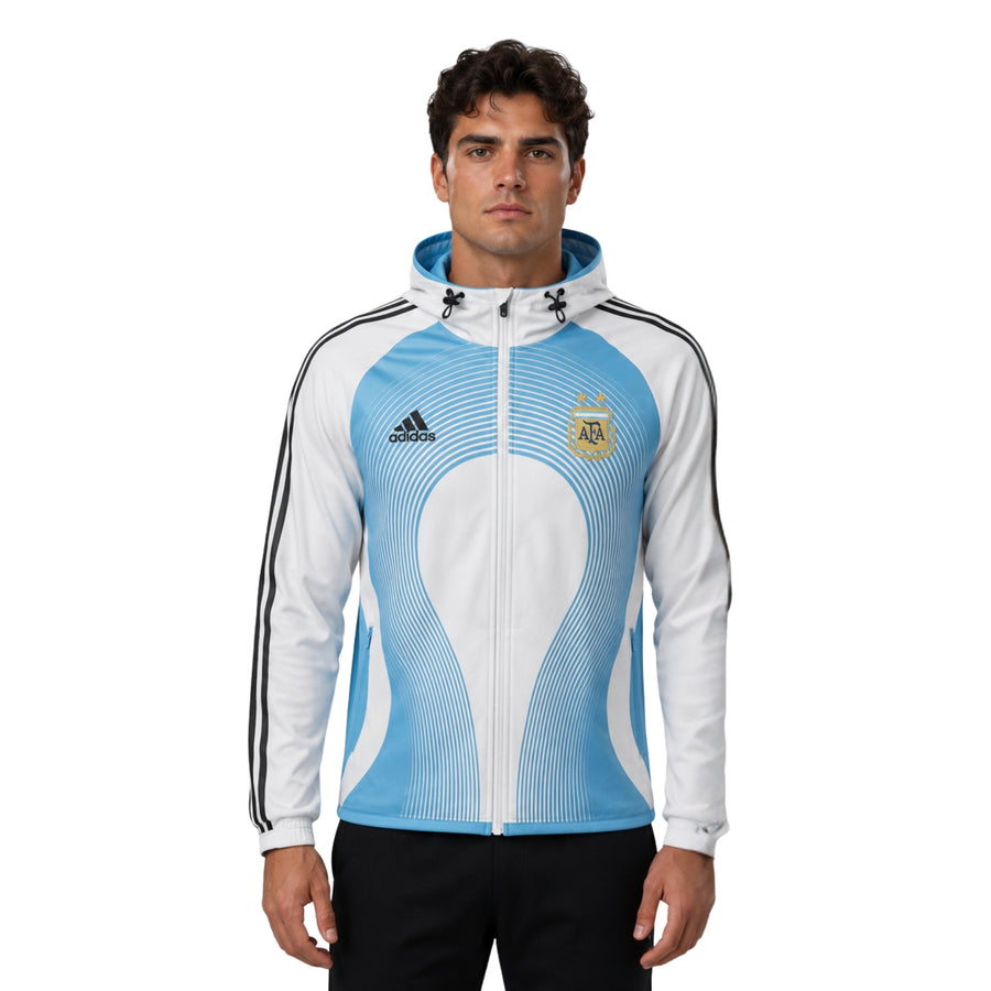 Coupe-Vent - Argentine 26/27 - Blanc et Bleu Clair 2