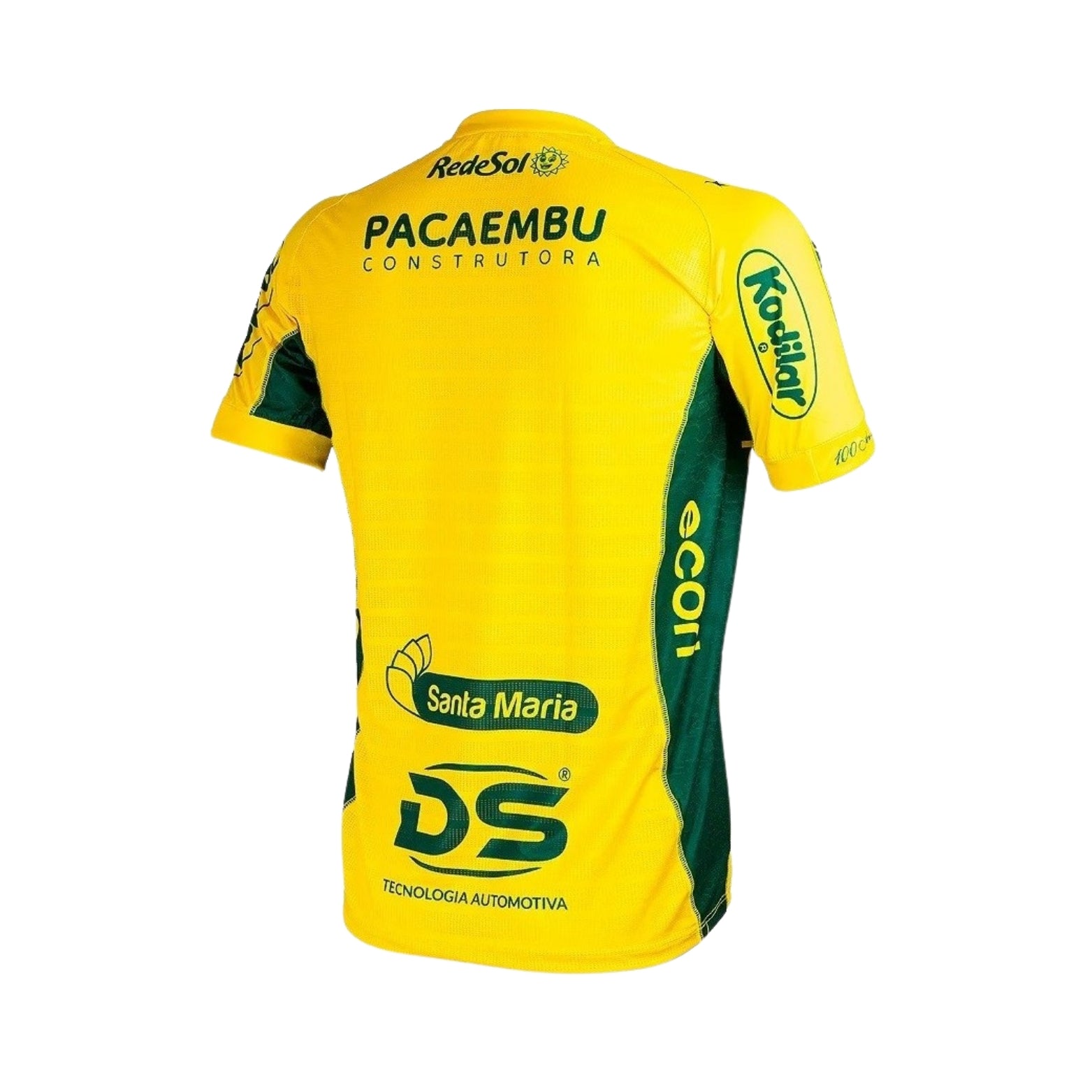 Mirassol Domicile 25/26 - Tous les Sponsors - Vue de dos
