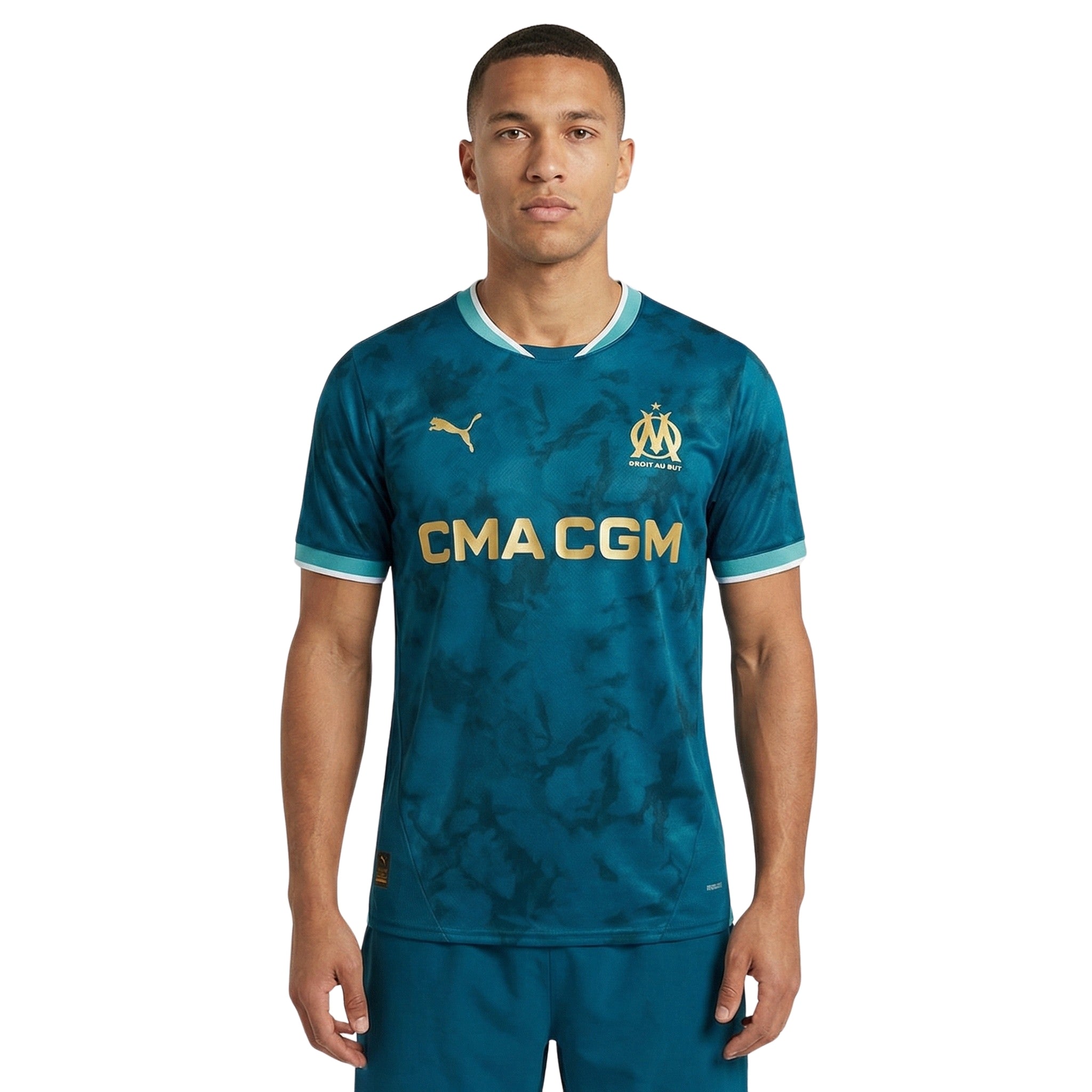 Olympique de Marseille Extérieur 24/25 - Vue de dos