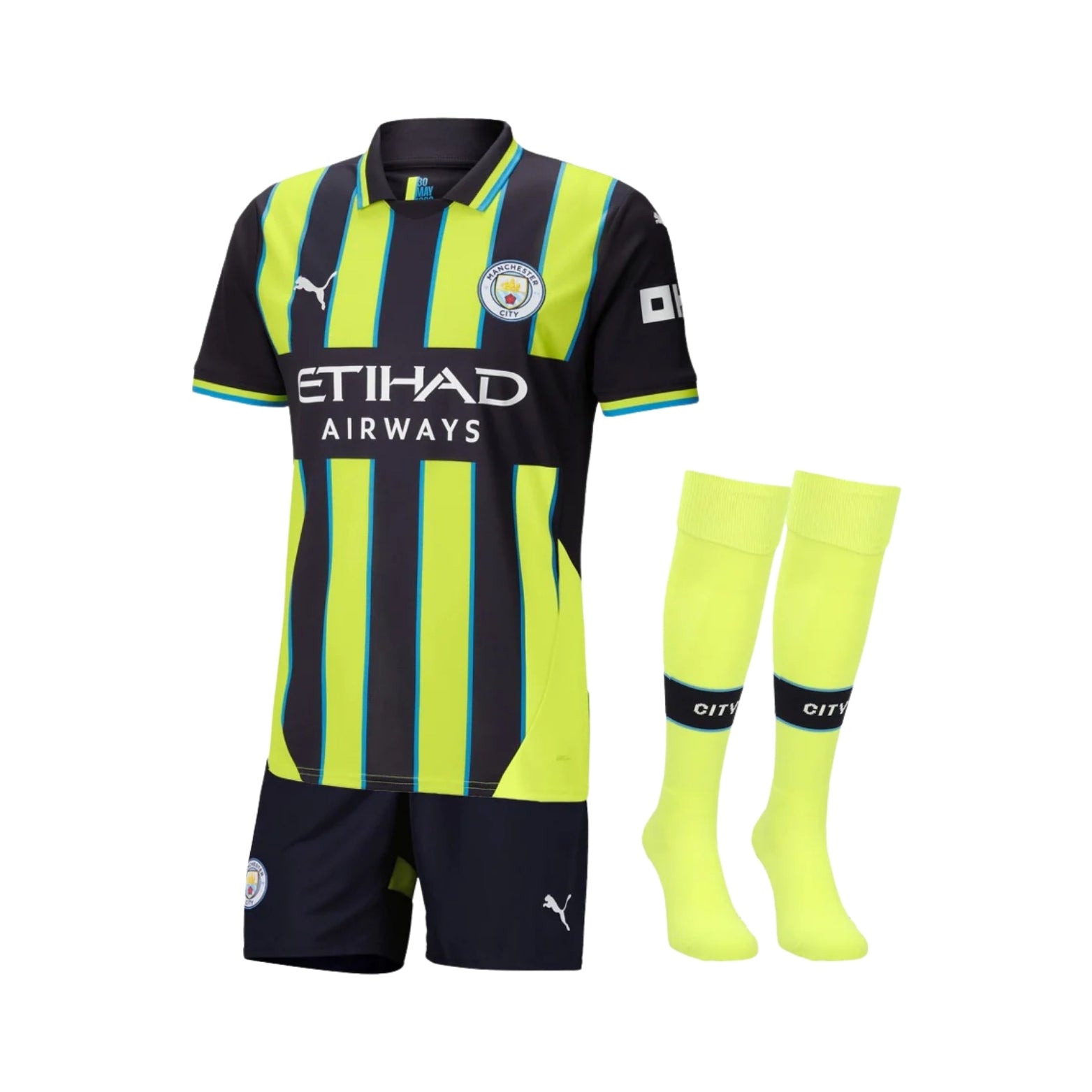 Kit - Manchester City Extérieur 24/25 - Vue de face