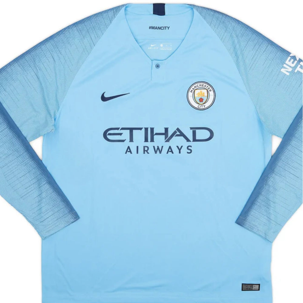Manchester City Home 18/19 - Long Sleeves