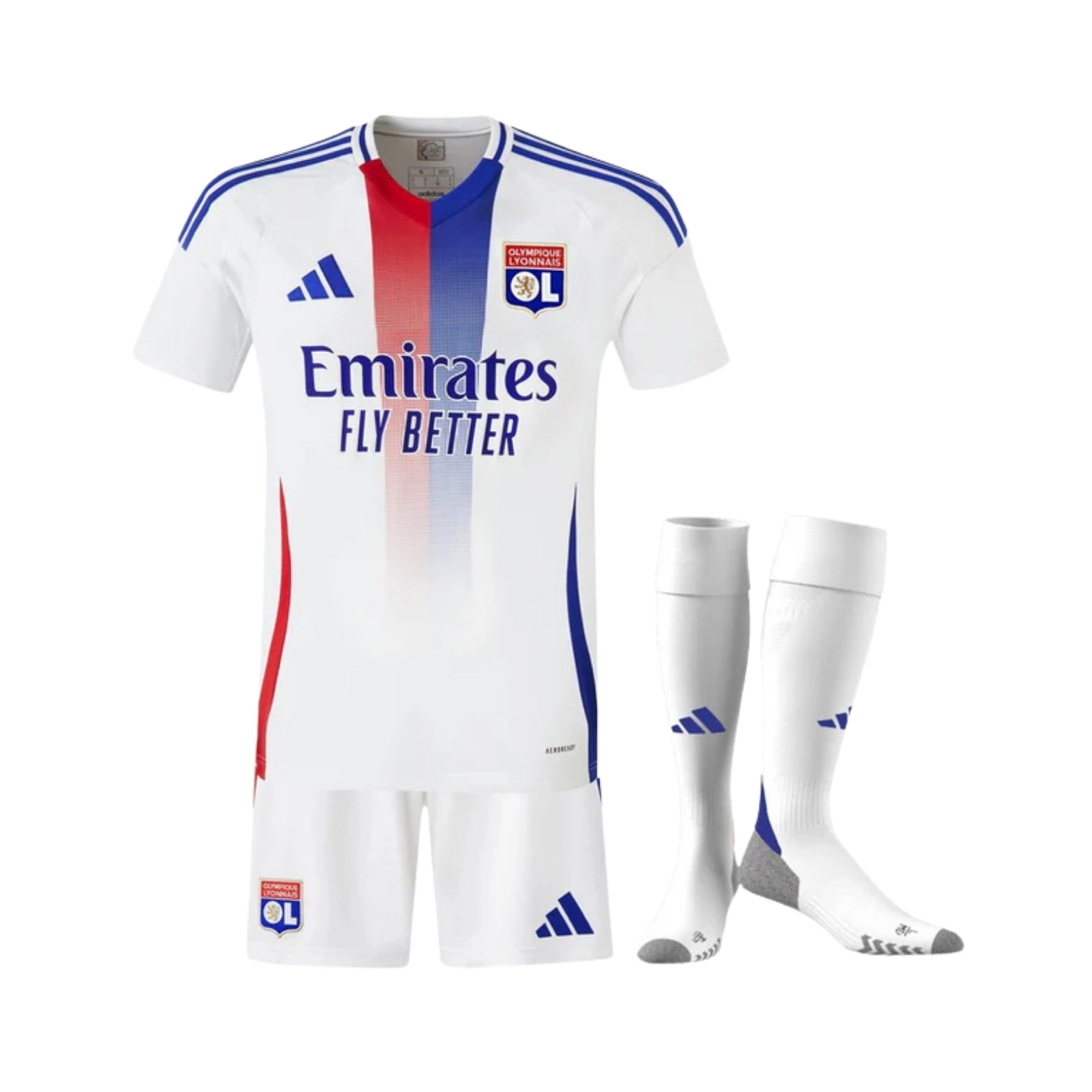 Kit - Olympique Lyonnais Domicile 24/25 - Vue de face