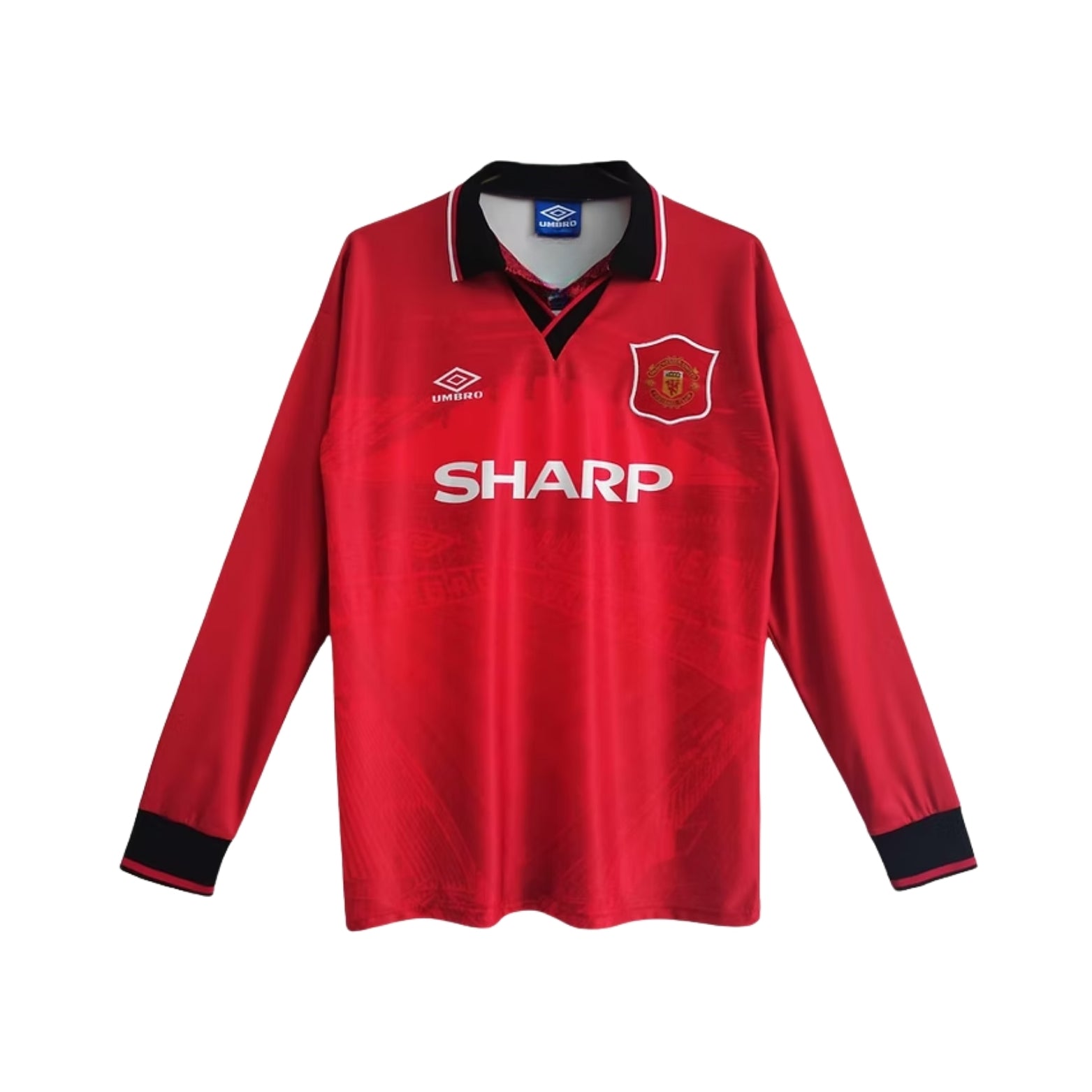 Manchester United Domicile 94/95 - Manches Longues - Vue de face