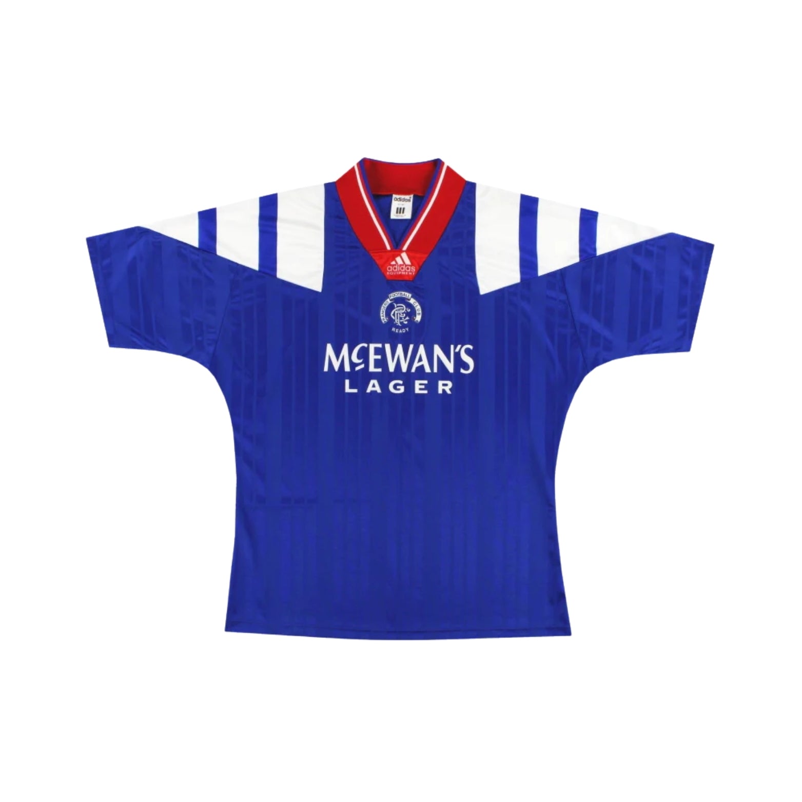 Rangers Domicile 92/93 - Vue de face
