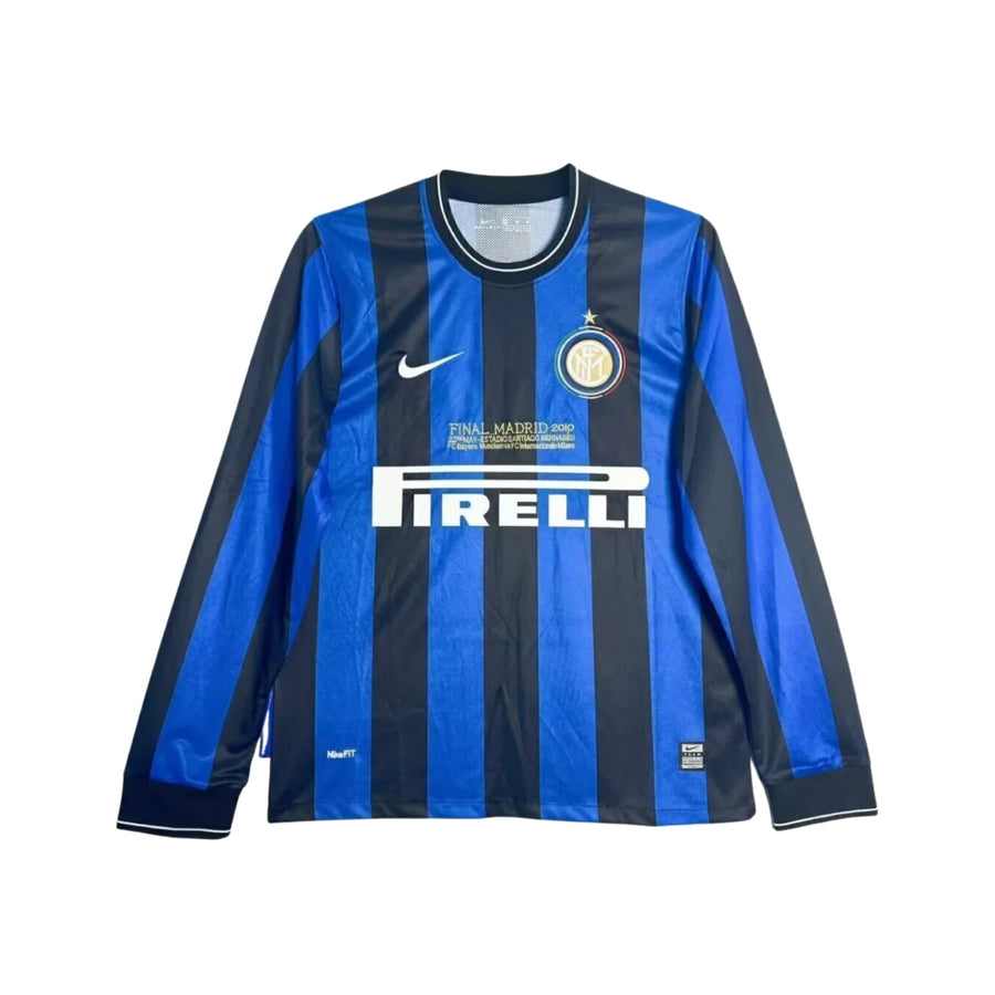 Inter Milan Home 09/10 - Long Sleeves - Champions League