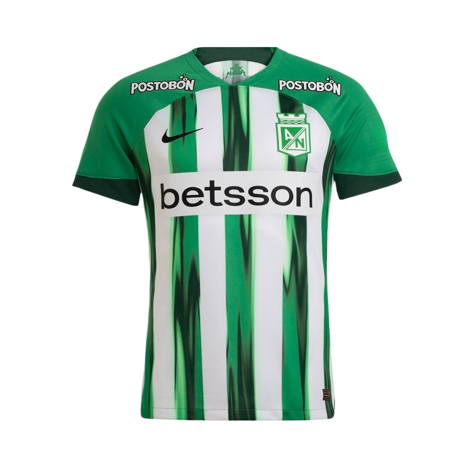 Atlético Nacional Domicile 24/25 - Vue de face