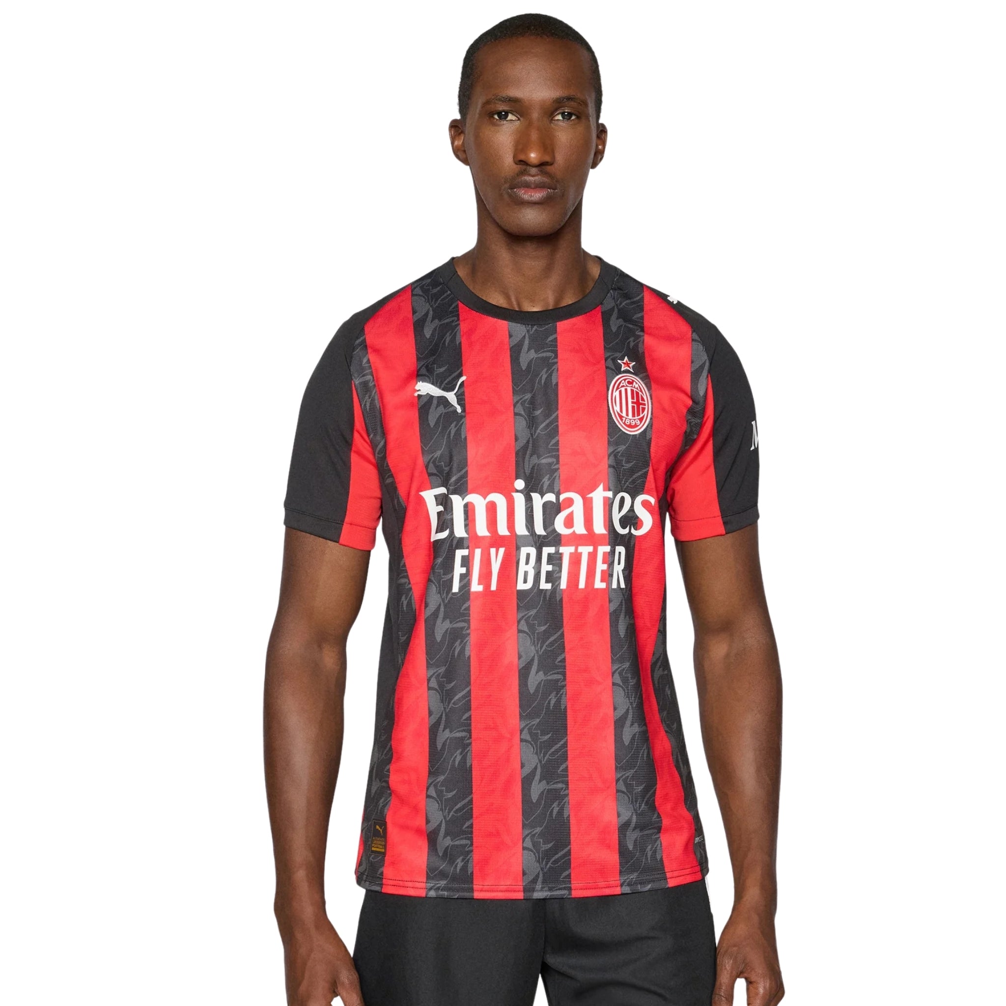 AC Milan Domicile 25/26 - Vue de dos