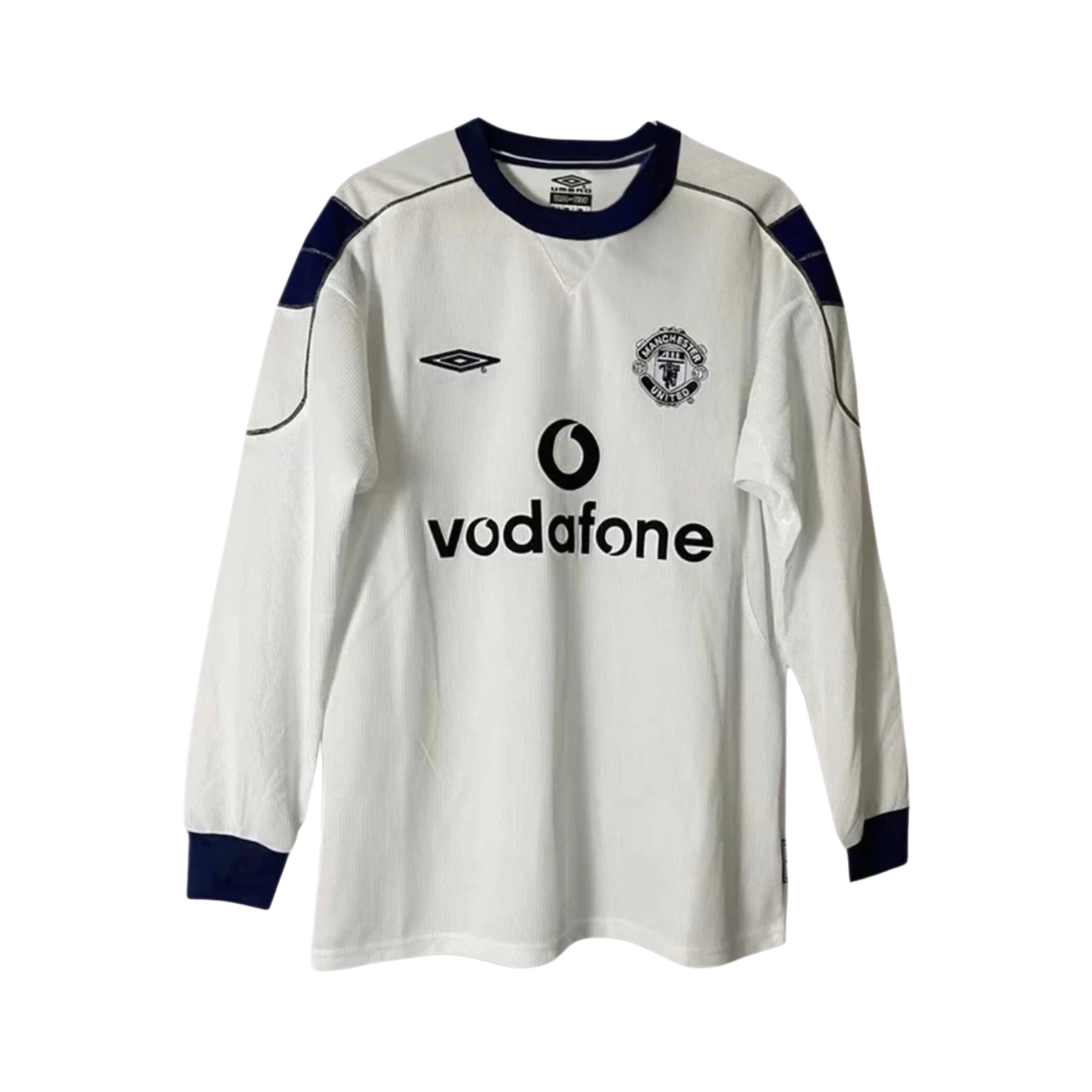 Manchester United Extérieur 99/00 - Manches longues - Vue de face