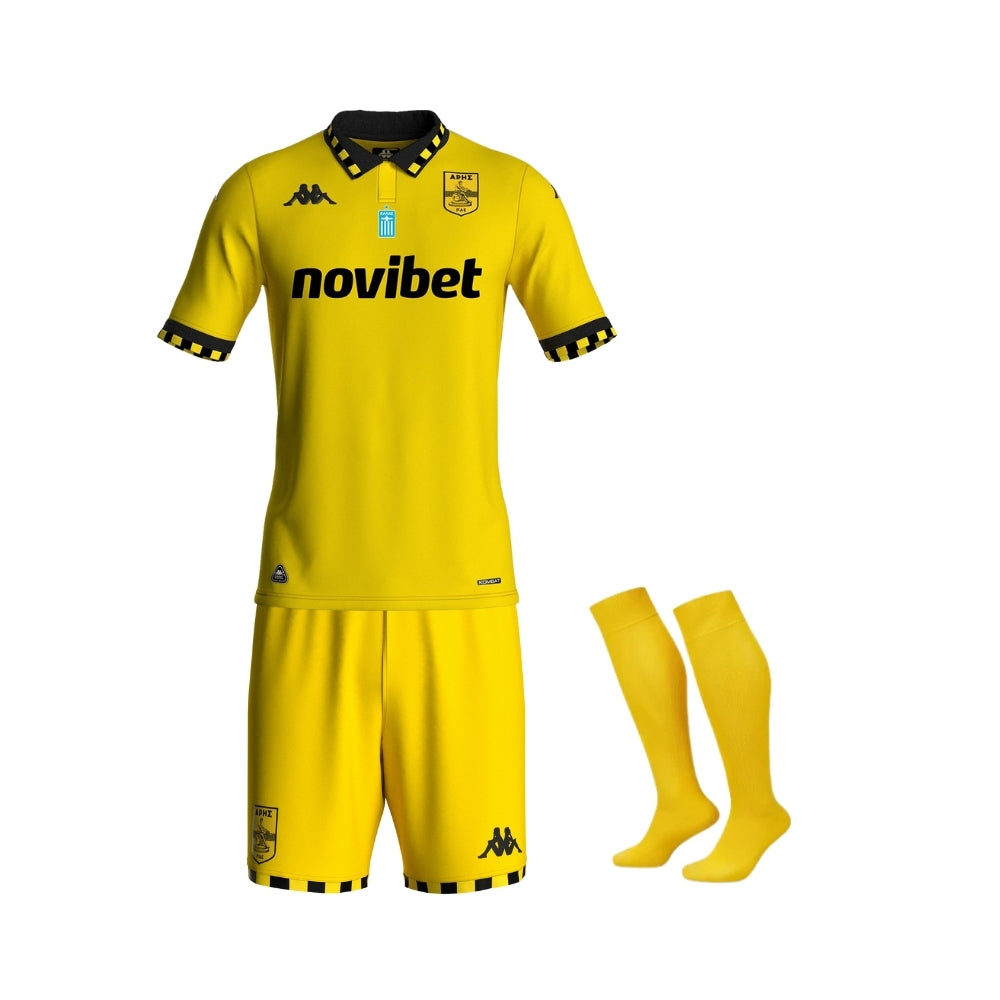 Kit - Aris Thessaloníki Extérieur 25/26 - Vue de face