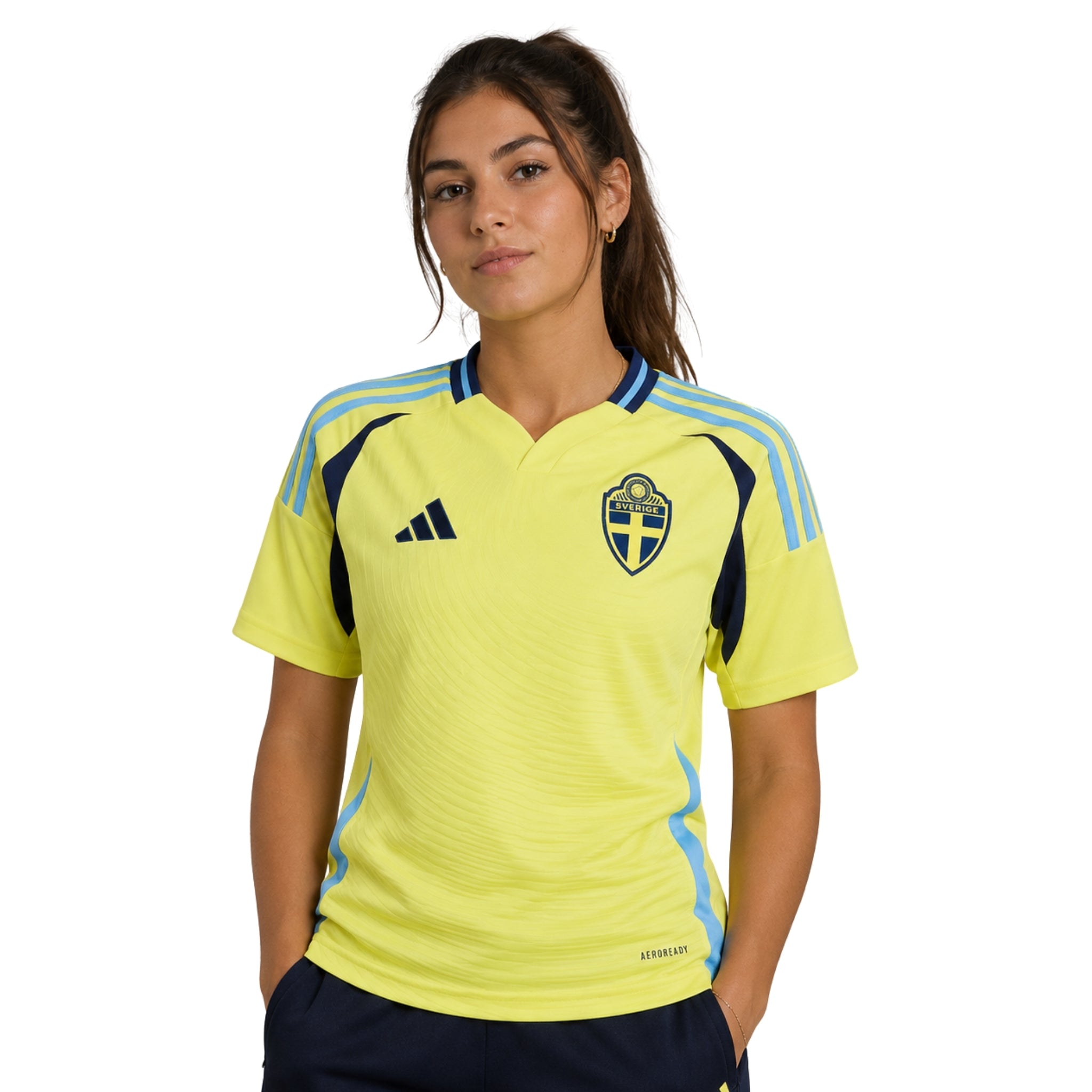 Sweden Home 25/26 - Women's Euro 2025 - Women's Version
