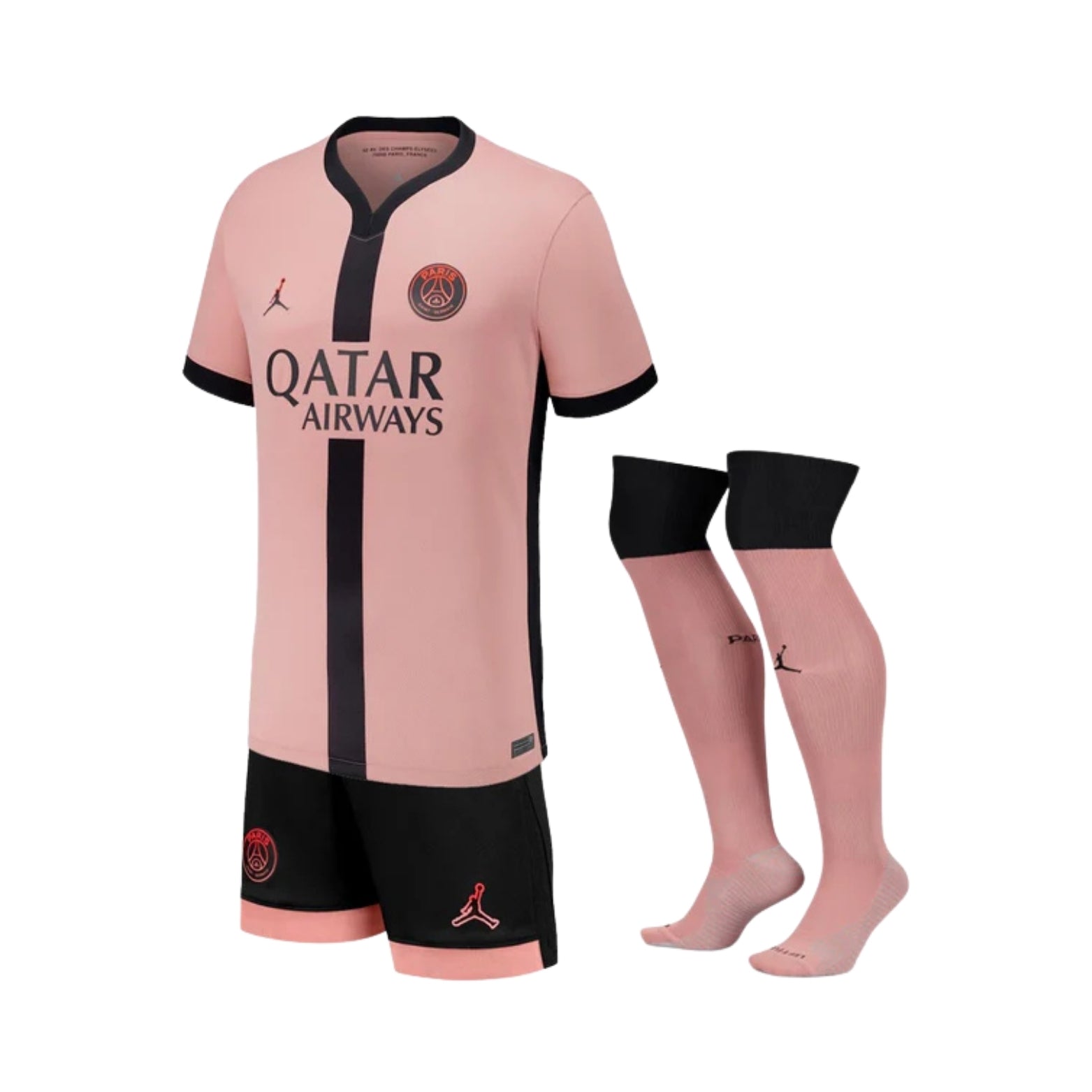 Kit - PSG Troisième 24/25 - Vue de face