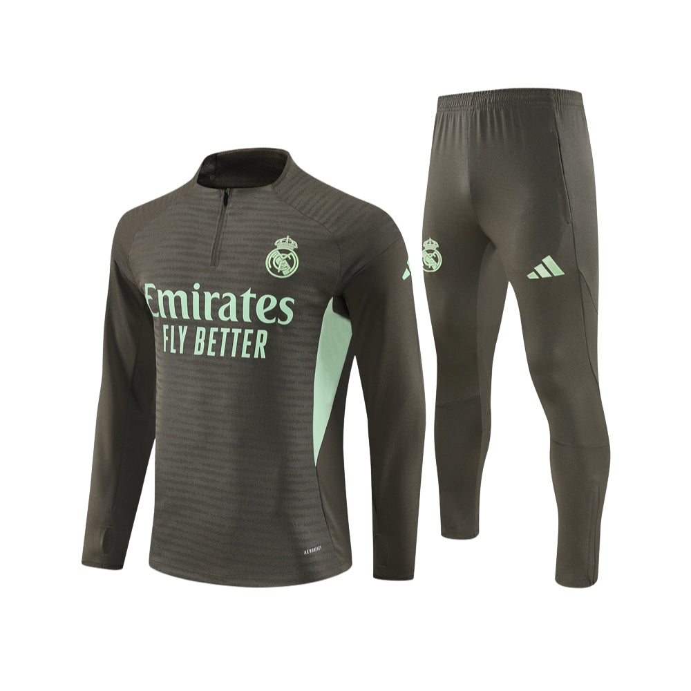 Real Madrid 25/26 - Survêtement - 1/2 Zip - Vue de face