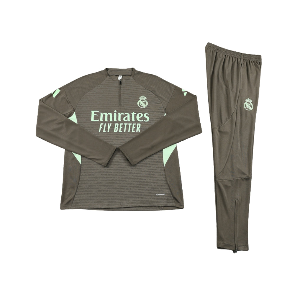 Real Madrid 25/26 - Survêtement - 1/2 Zip - Détail