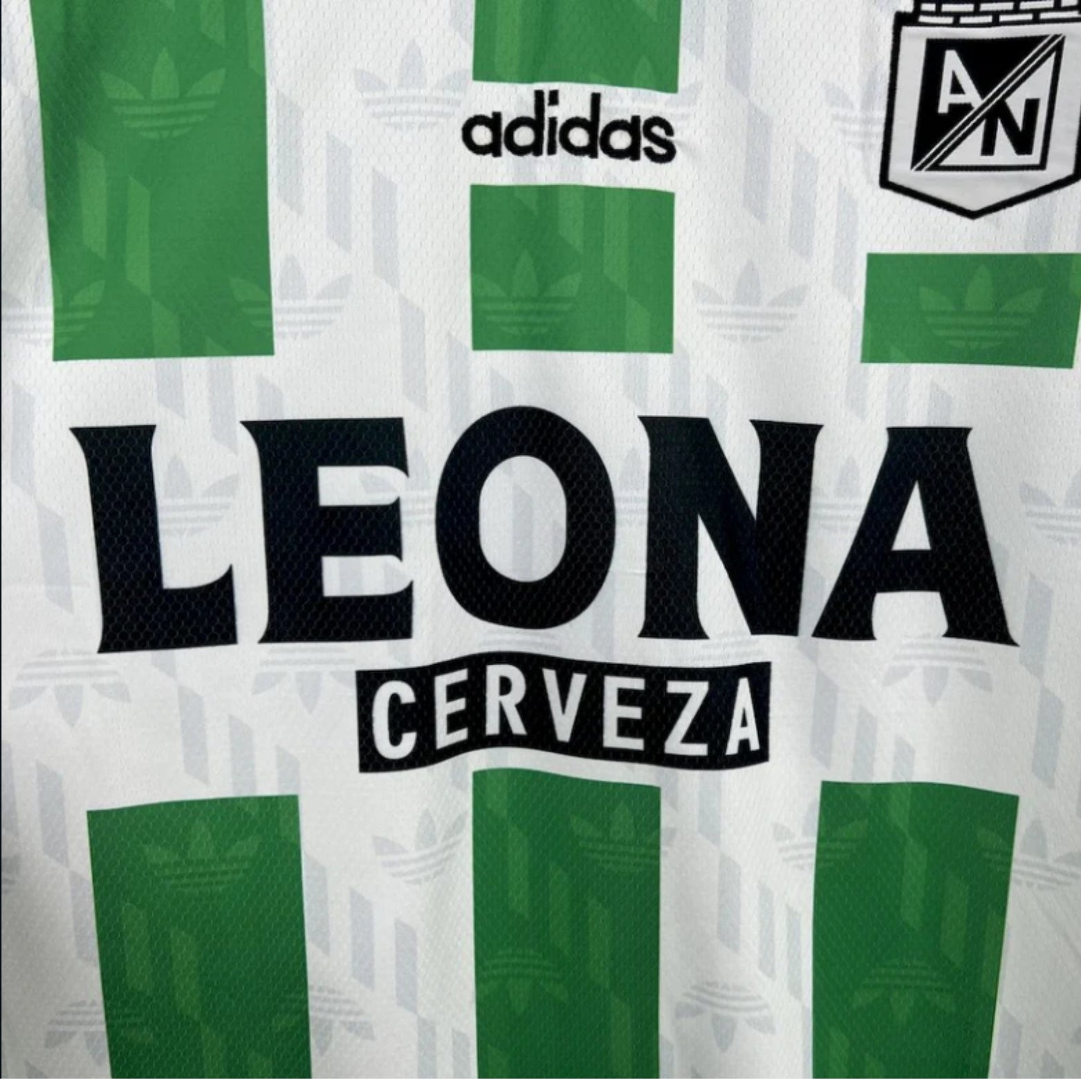 Atlético Nacional Domicile 96/97 - Vue rapprochée