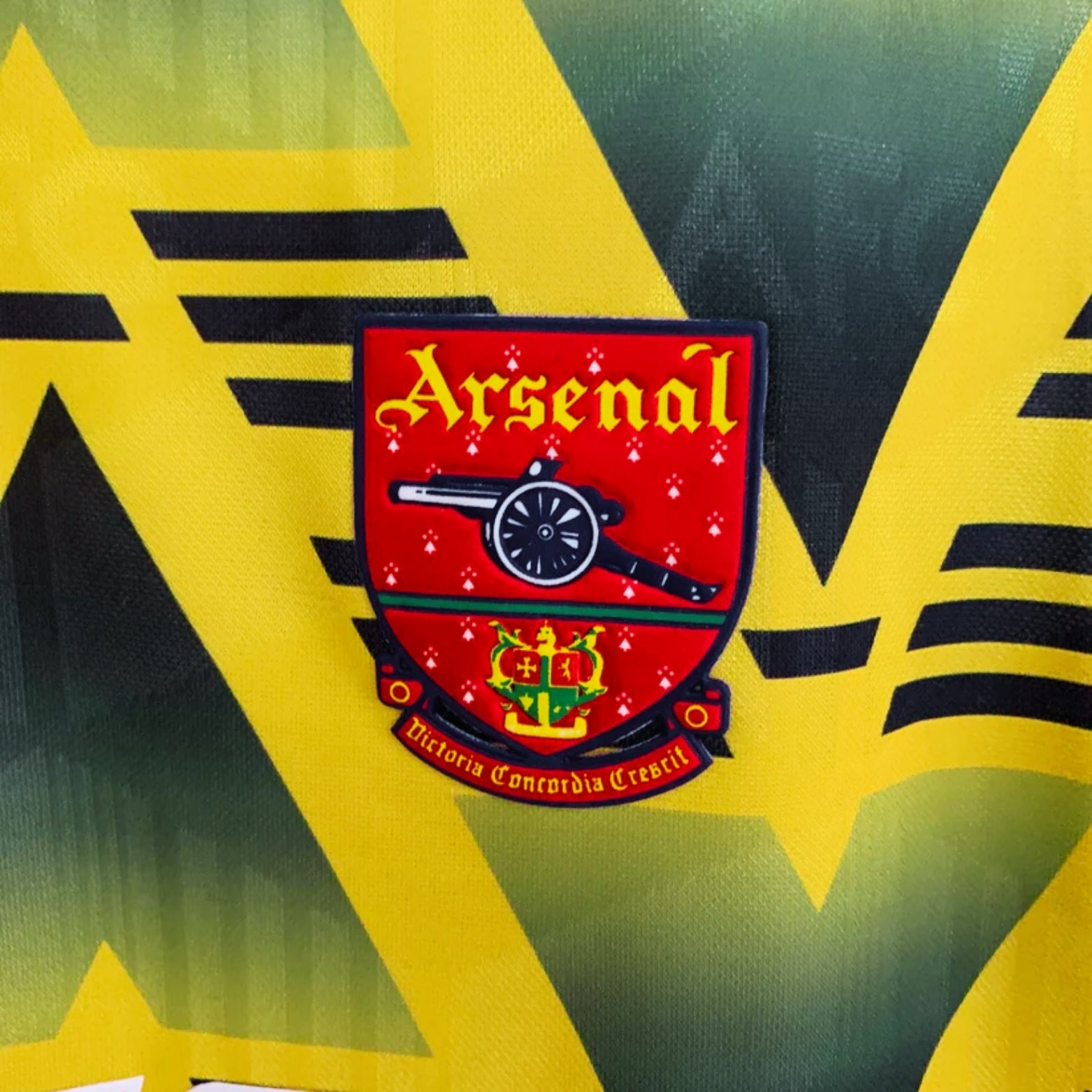 Arsenal Extérieur 91/92 - Manches Longues - Porté