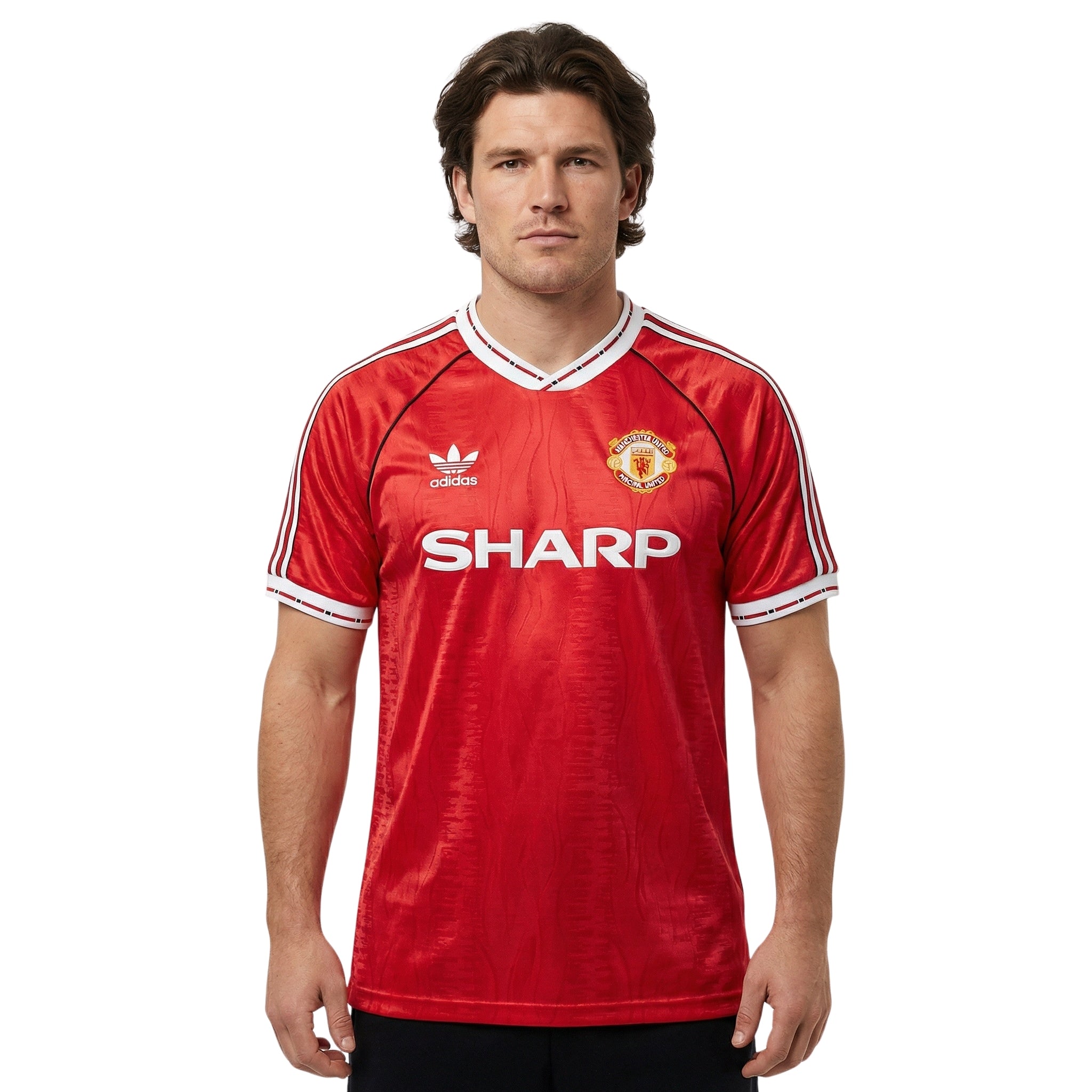 Manchester United Domicile 91/92 - Vue de dos