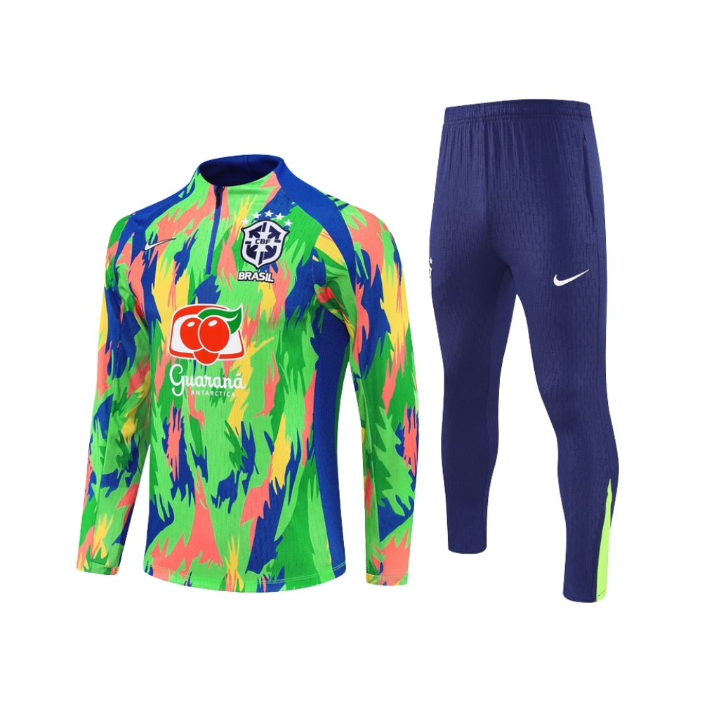 Brésil 25/26 - Survêtement - 1/2 Zip - Vue de face