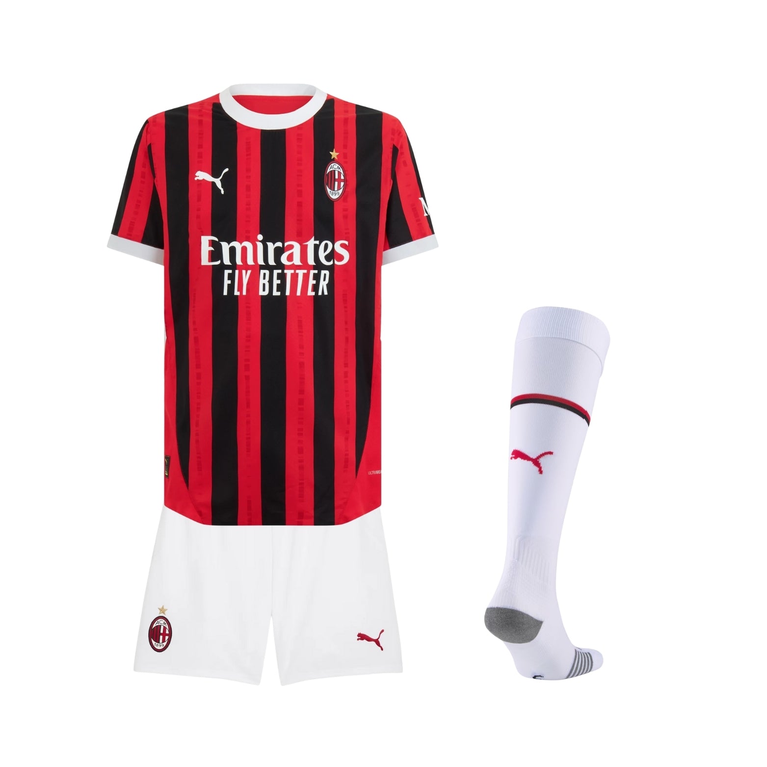 Kit - AC Milan Domicile 24/25 - Vue de face