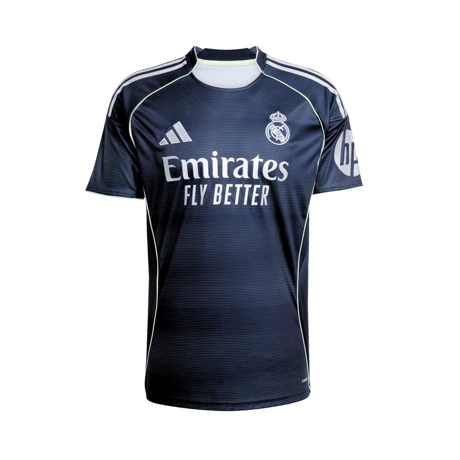 Real Madrid Extérieur 25/26 - Vue de face