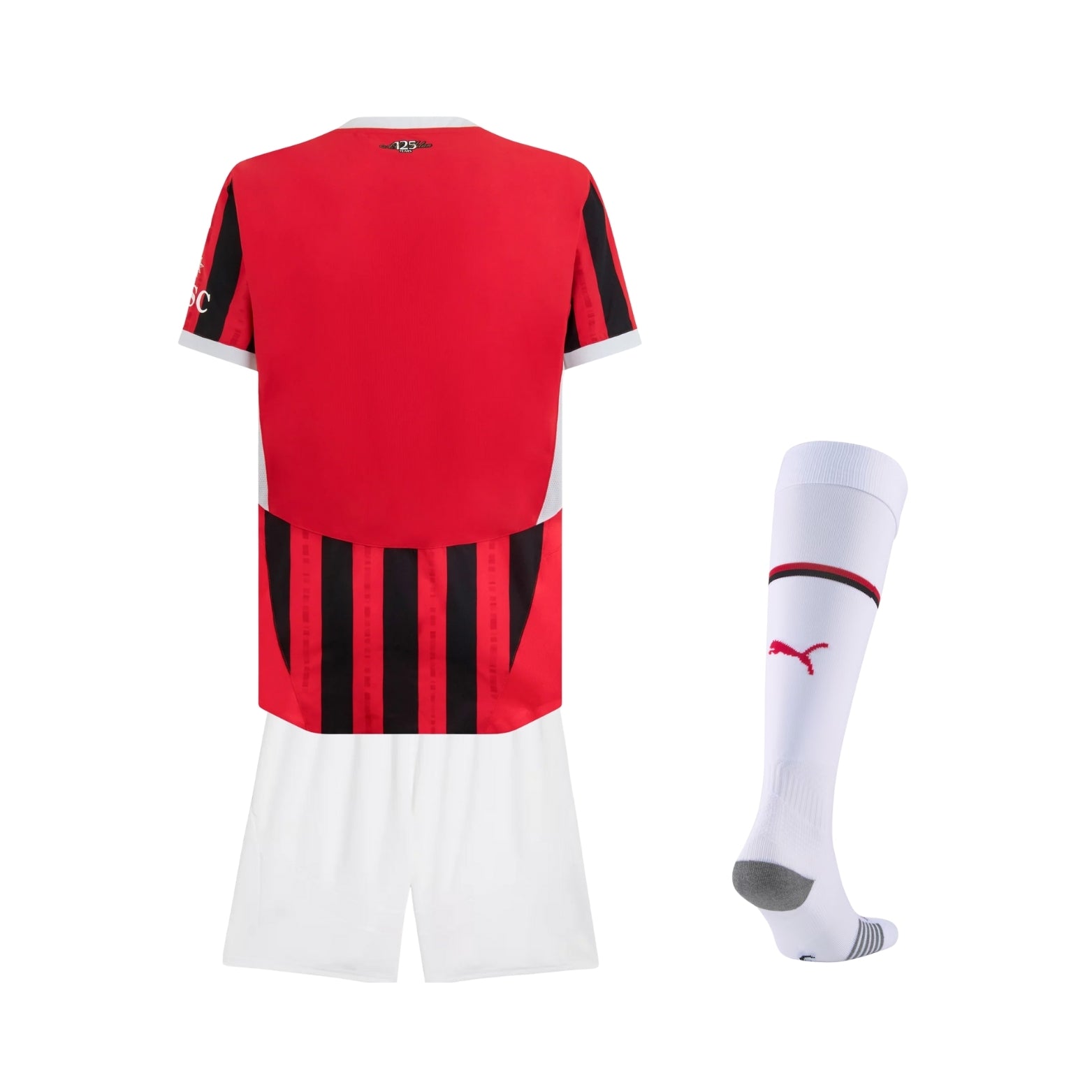Kit - AC Milan Domicile 24/25 - Vue de dos