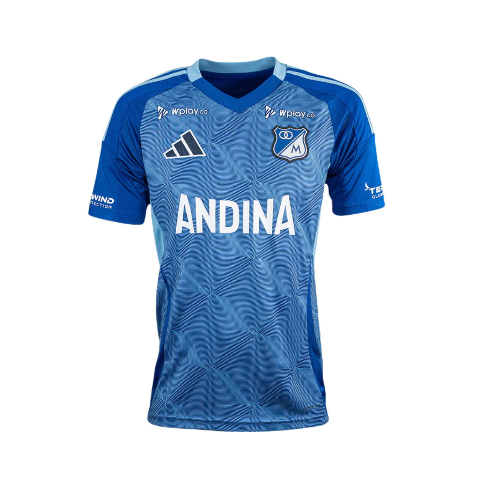 Millonarios Domicile 25/26 - Vue de face