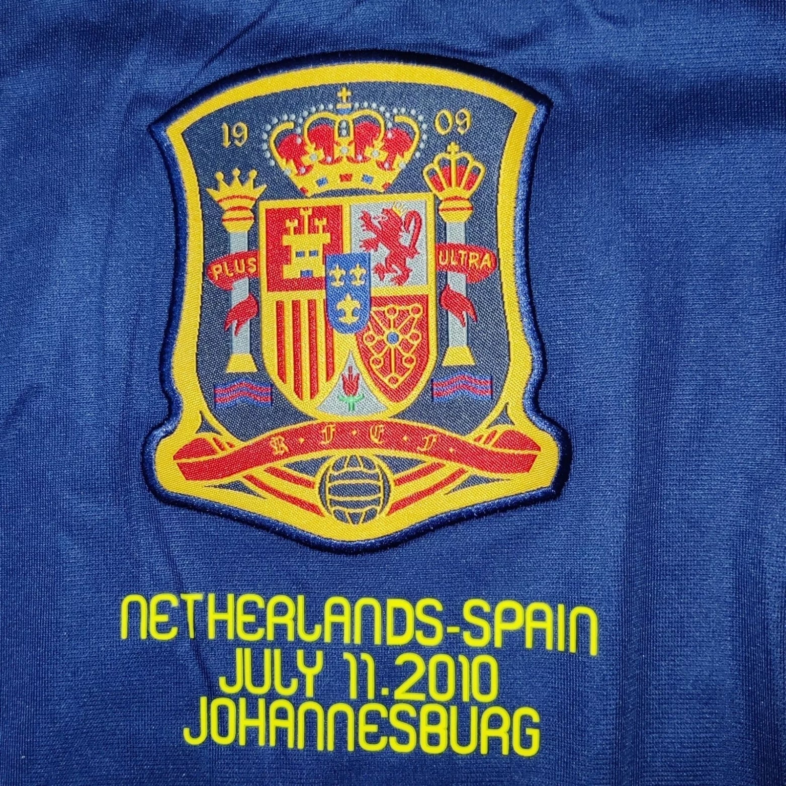 Espagne Extérieur 10/11 - Final do Mundial 2010 - Détail