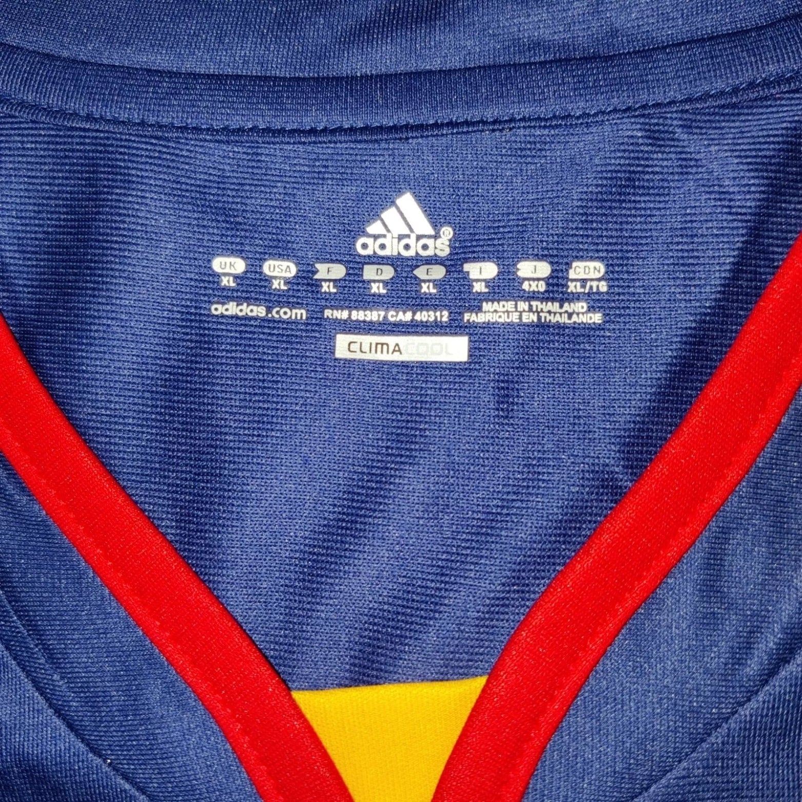 Espagne Extérieur 10/11 - Final do Mundial 2010 - Porté
