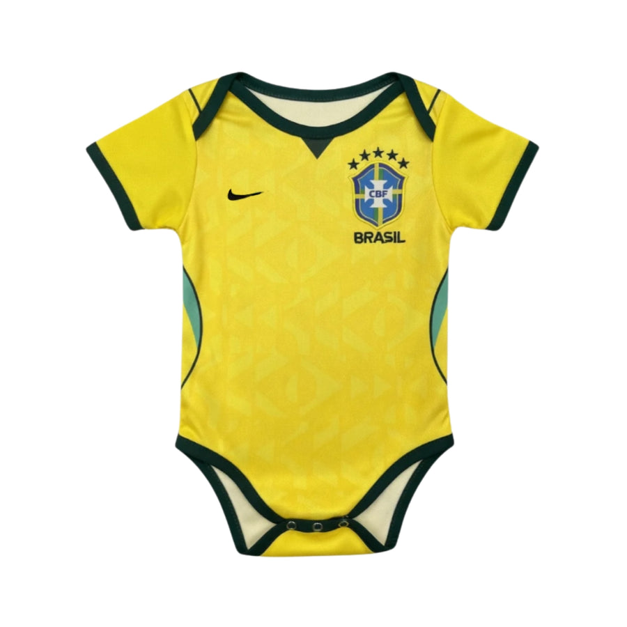 Brésil - Body Bébé Domicile 26/27 - Coupe du Monde 2026
