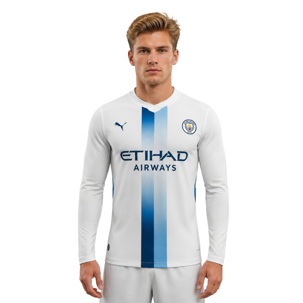 Manchester City Extérieur 26/27 - Manches Longues - Version Joueur