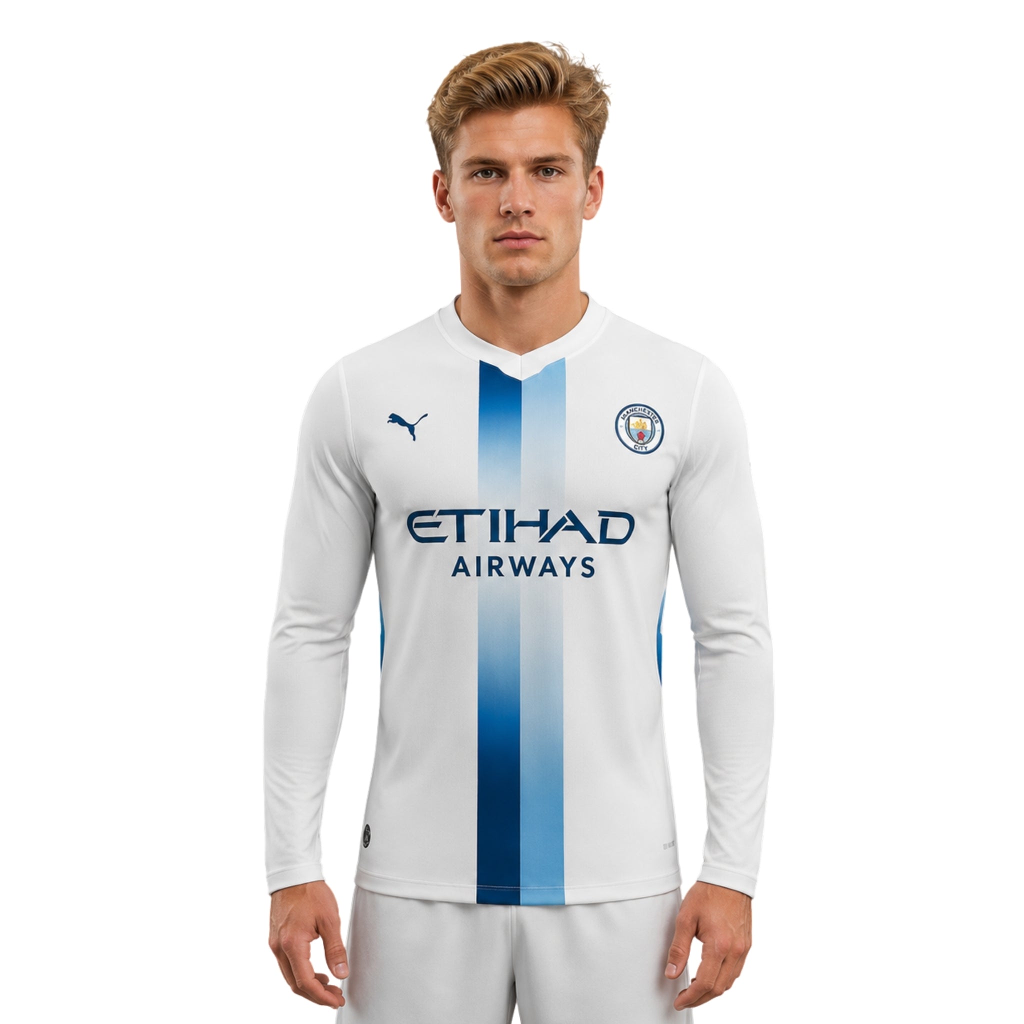 Manchester City Extérieur 26/27 - Manches Longues - Version Joueur