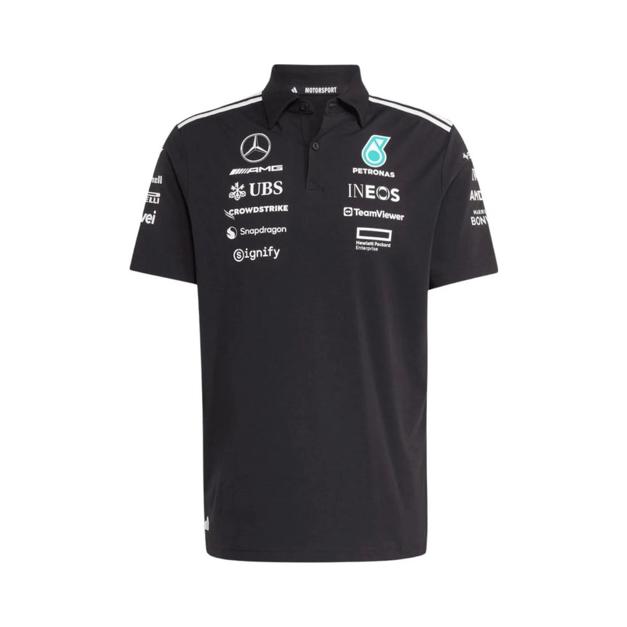 Mercedes AMG Petronas F1 2025 Polo - Black
