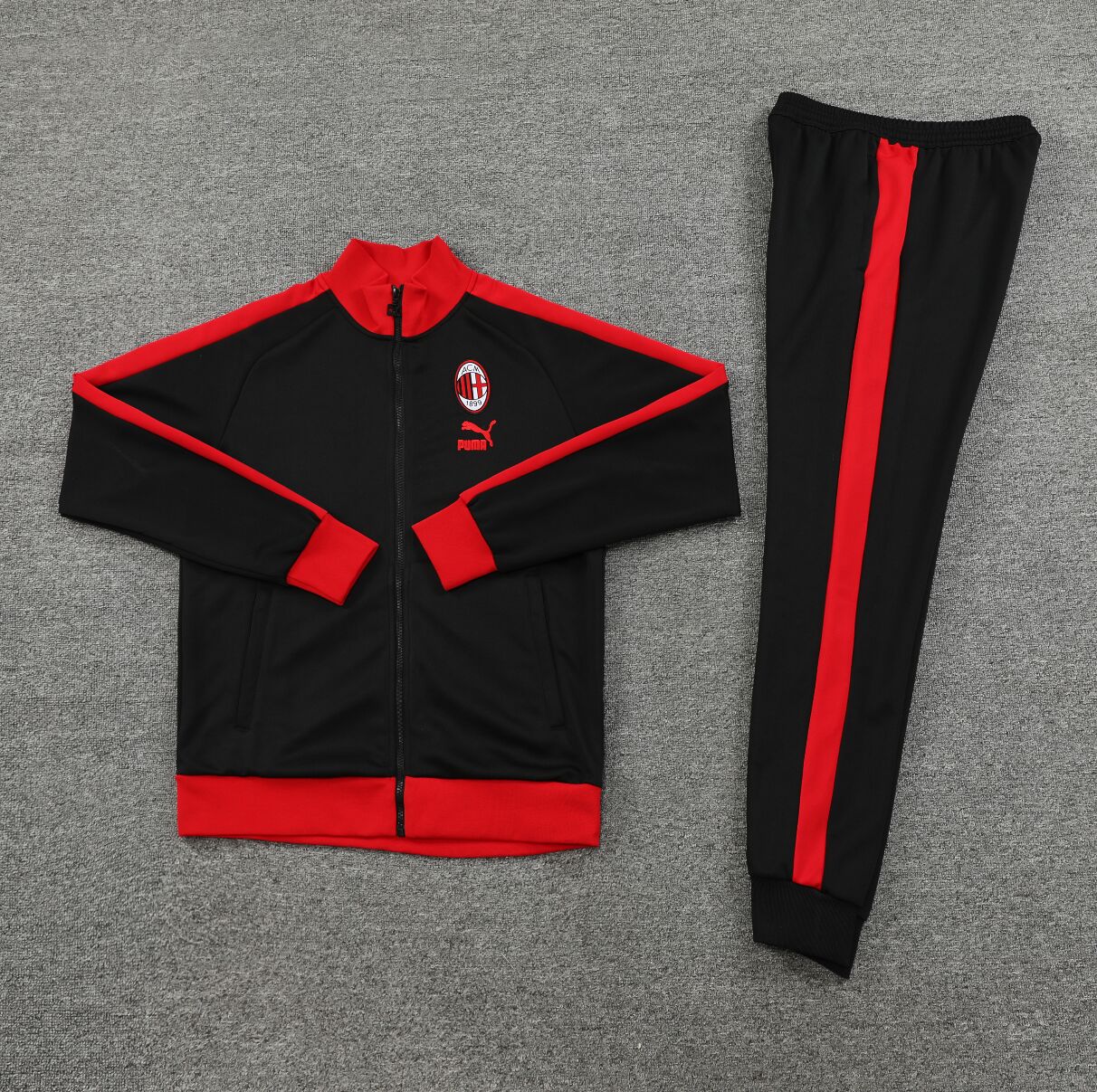 AC Milan - Survêtement - Zip Complet - Détail