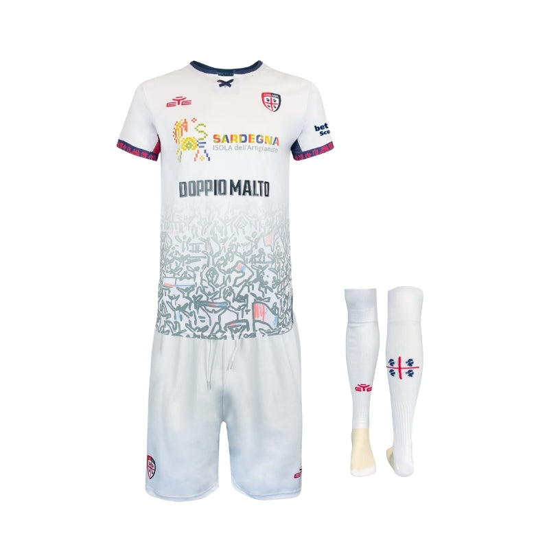 Kit - Cagliari Calcio Extérieur 25/26 - Vue de face