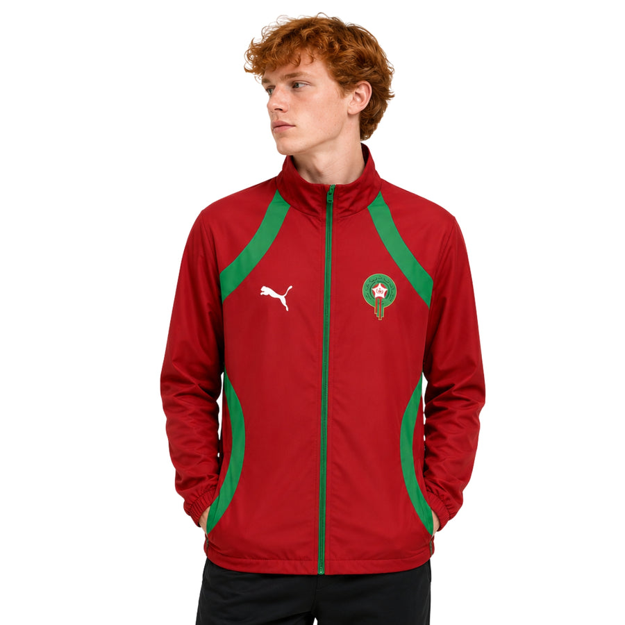 Coupe-Vent - Maroc 26/27 - Rouge et Vert