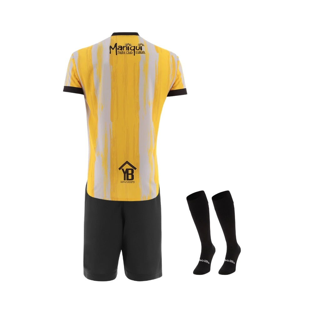 Kit - Falkirk Gardiens de But 25/26 - Vue de dos