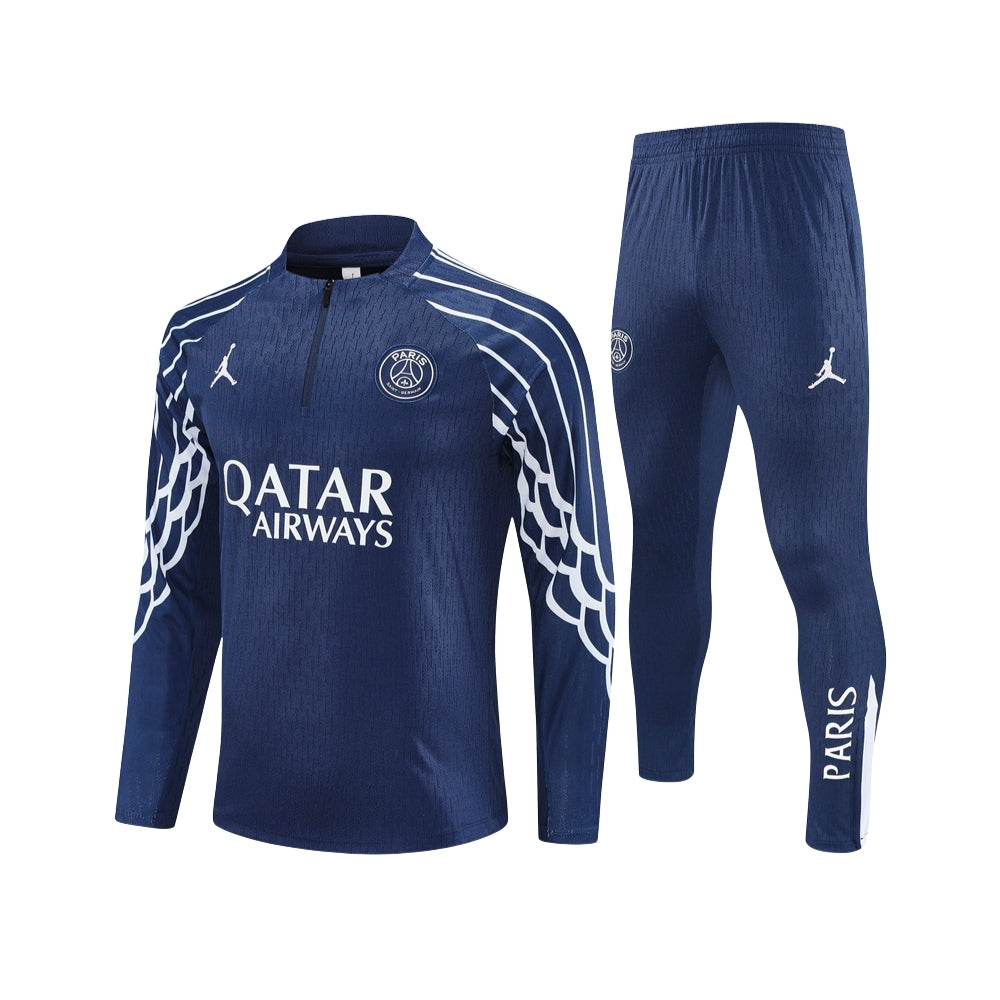 PSG 25/26 - Survêtement - 1/2 Zip - Vue de face
