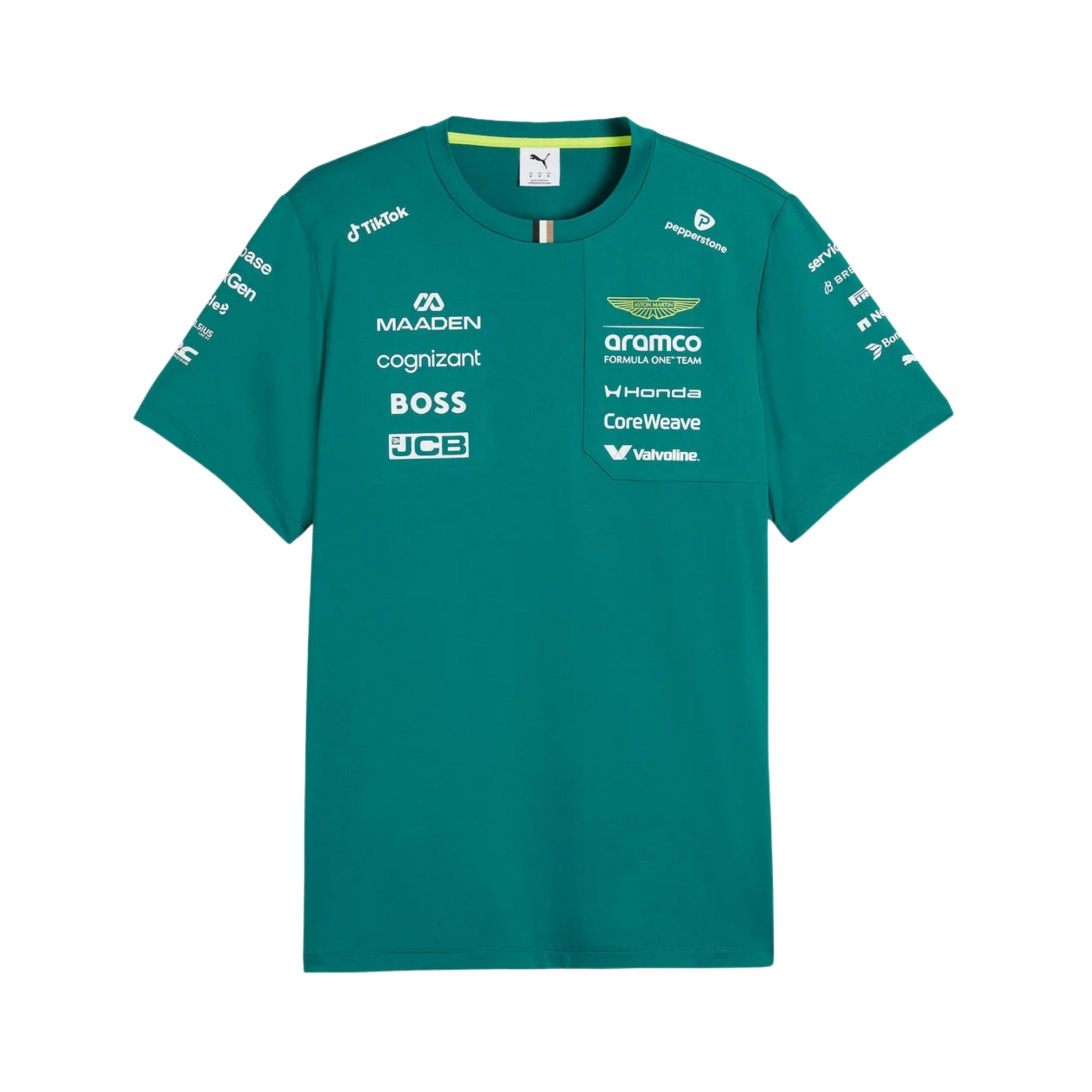 T-Shirt Aston Martin F1 2026 - Vue de face