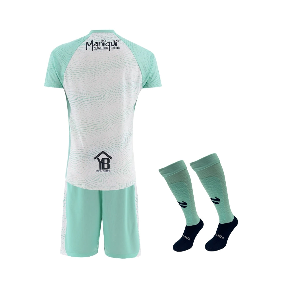 Kit - Falkirk Gardiens de But 25/26 - Vue de dos