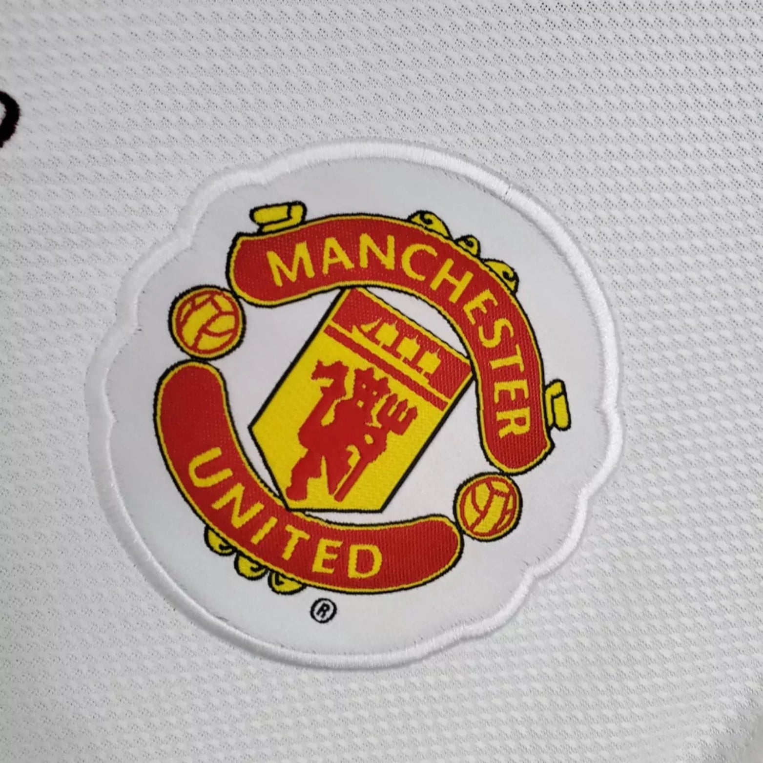 Manchester United Extérieur 08/09 - Détail