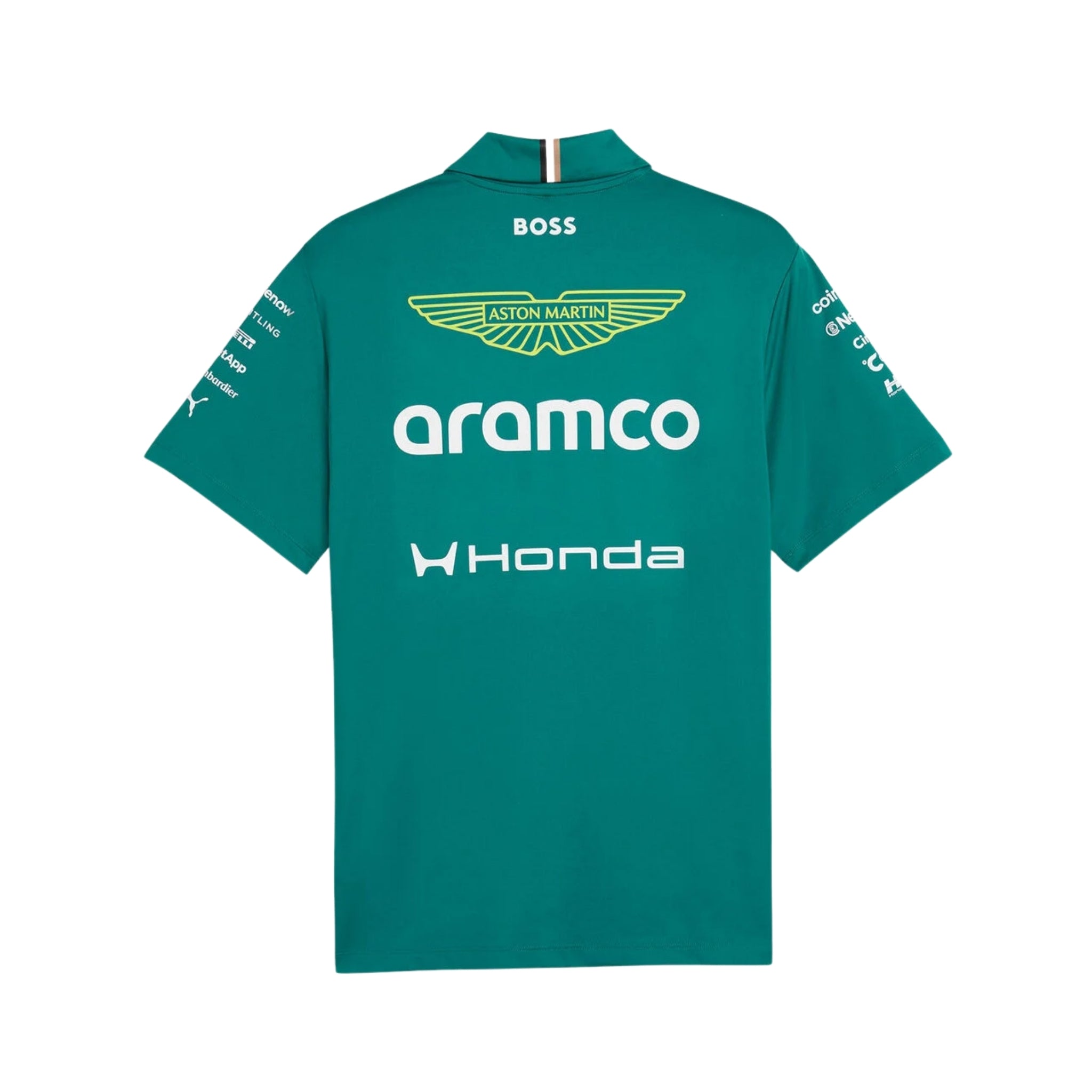 Polo Shirt Aston Martin F1 2026 - Équipe Feminine - Vue de dos