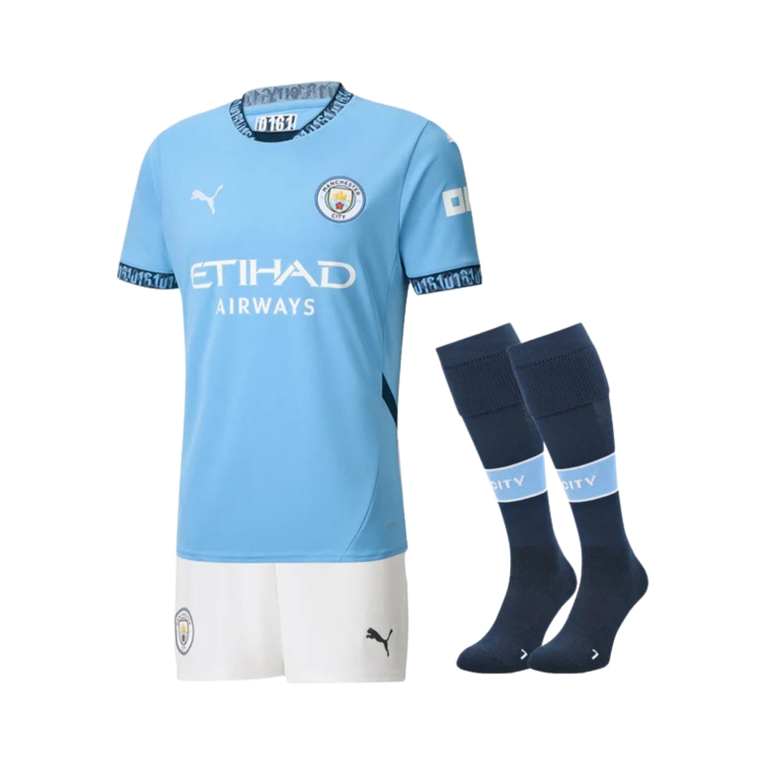 Kit - Manchester City Domicile 24/25 - Vue de face